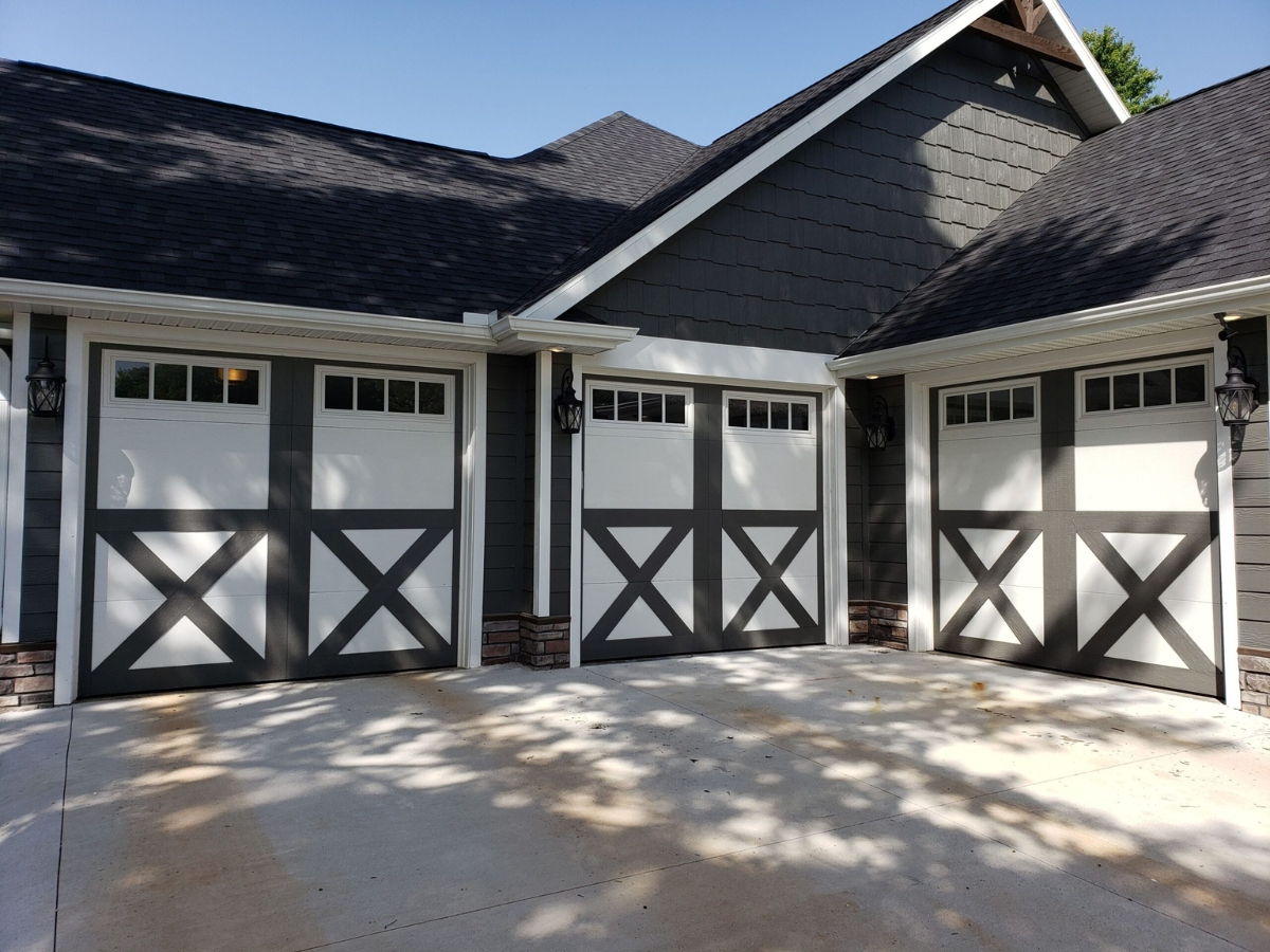 A professionally installed Clopay® garage door in Springdale, AR.