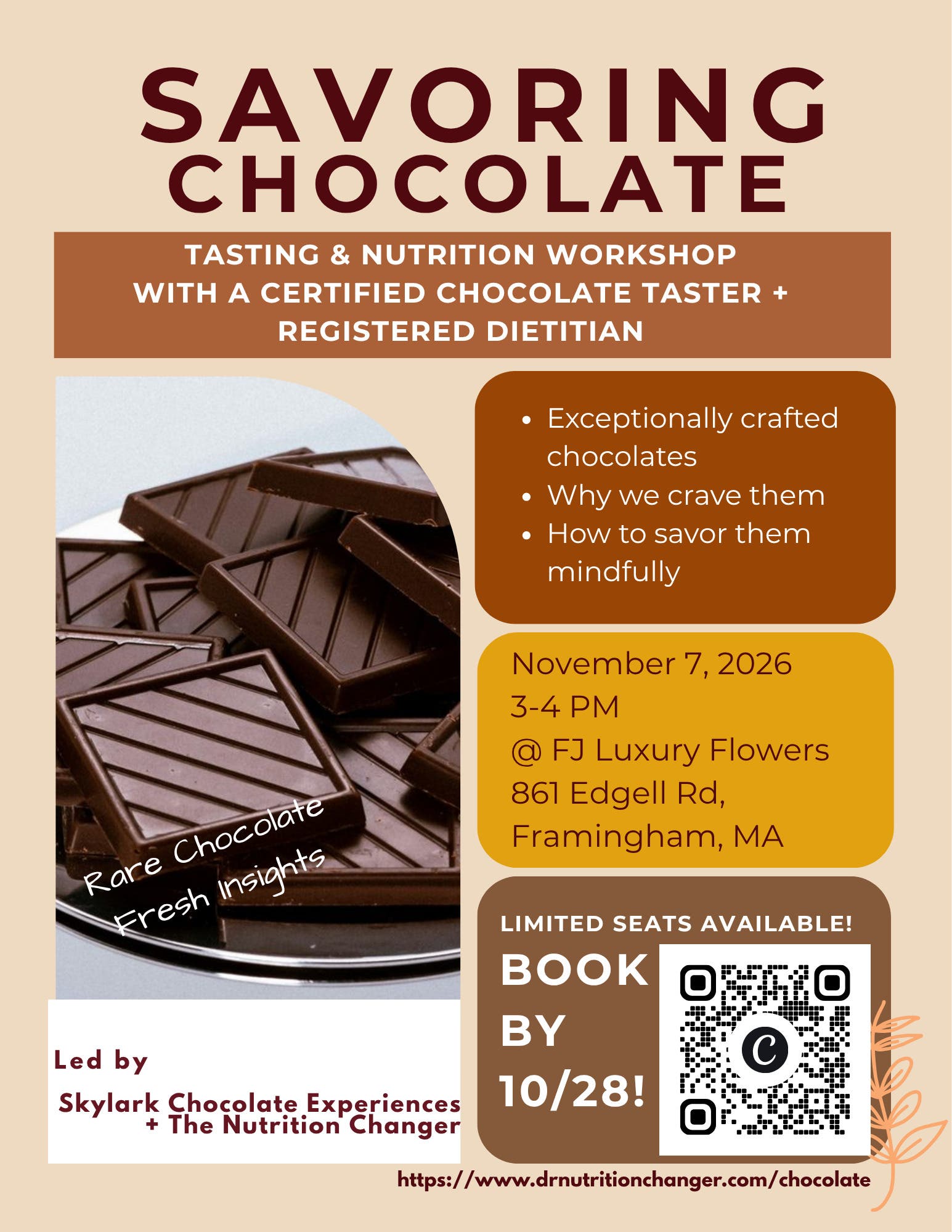 Taste Rare Chocolate. Discover the Science Behind Your Cravings.