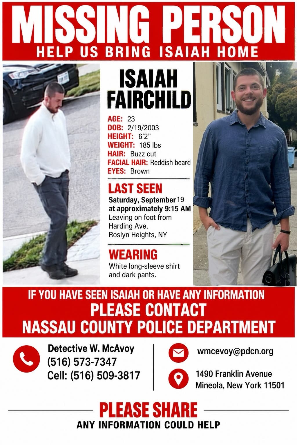 Missing Person - Please Share