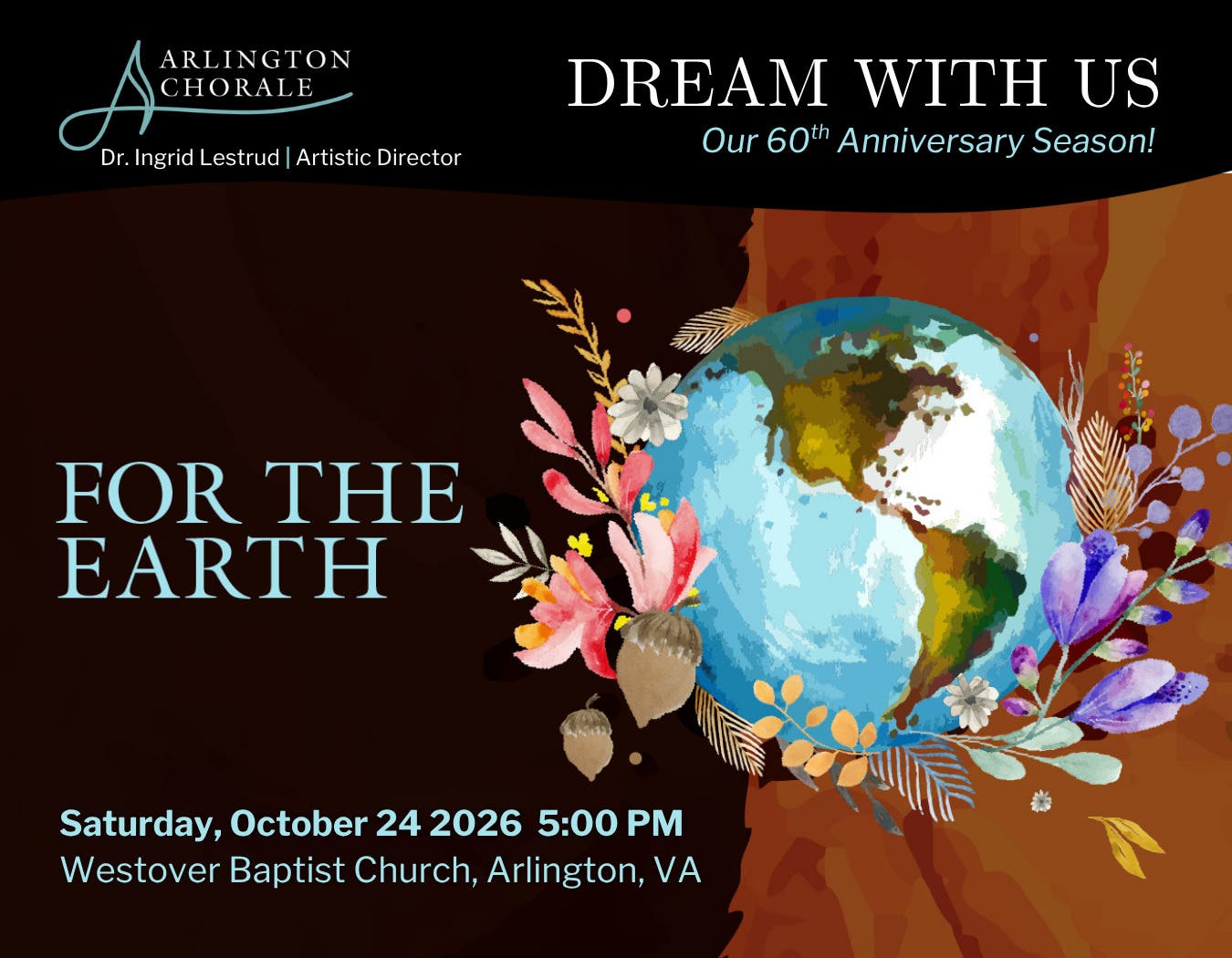 The Arlington Chorale presents For The Earth: Fauré's Requiem