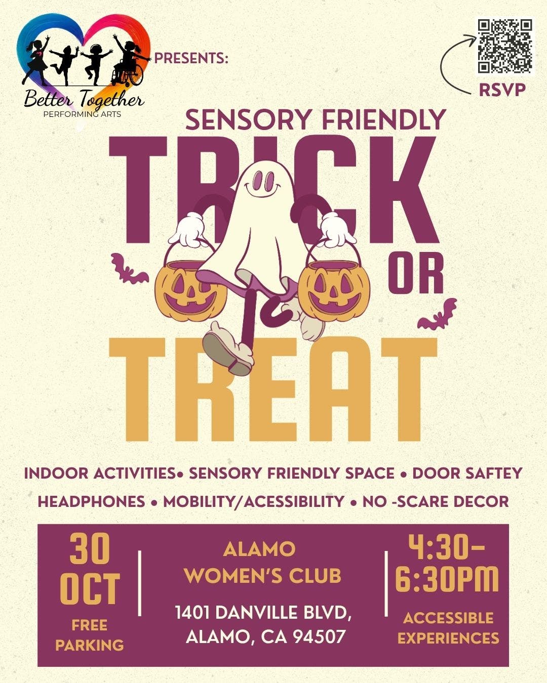 đ Free Sensory-Friendly Trick-or-Treat in Alamo