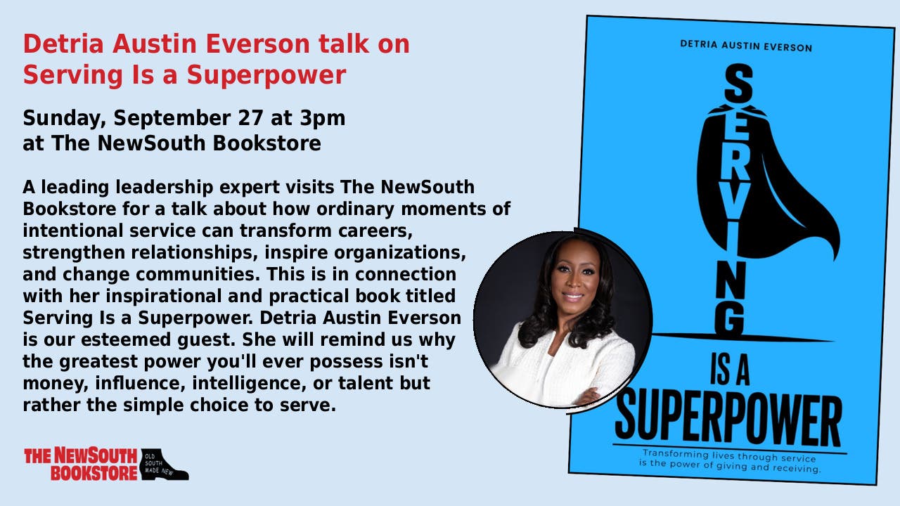 Detria Austin Everson talk on “Serving Is a Superpower”