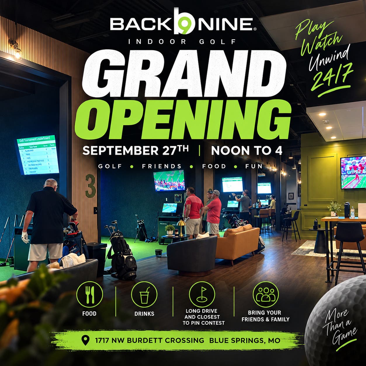 Back Nine | Blue Springs Grand Opening
