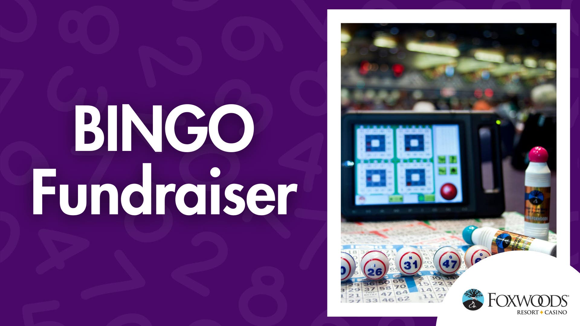 Otis Library High Stakes Bingo Fundraiser at Foxwoods