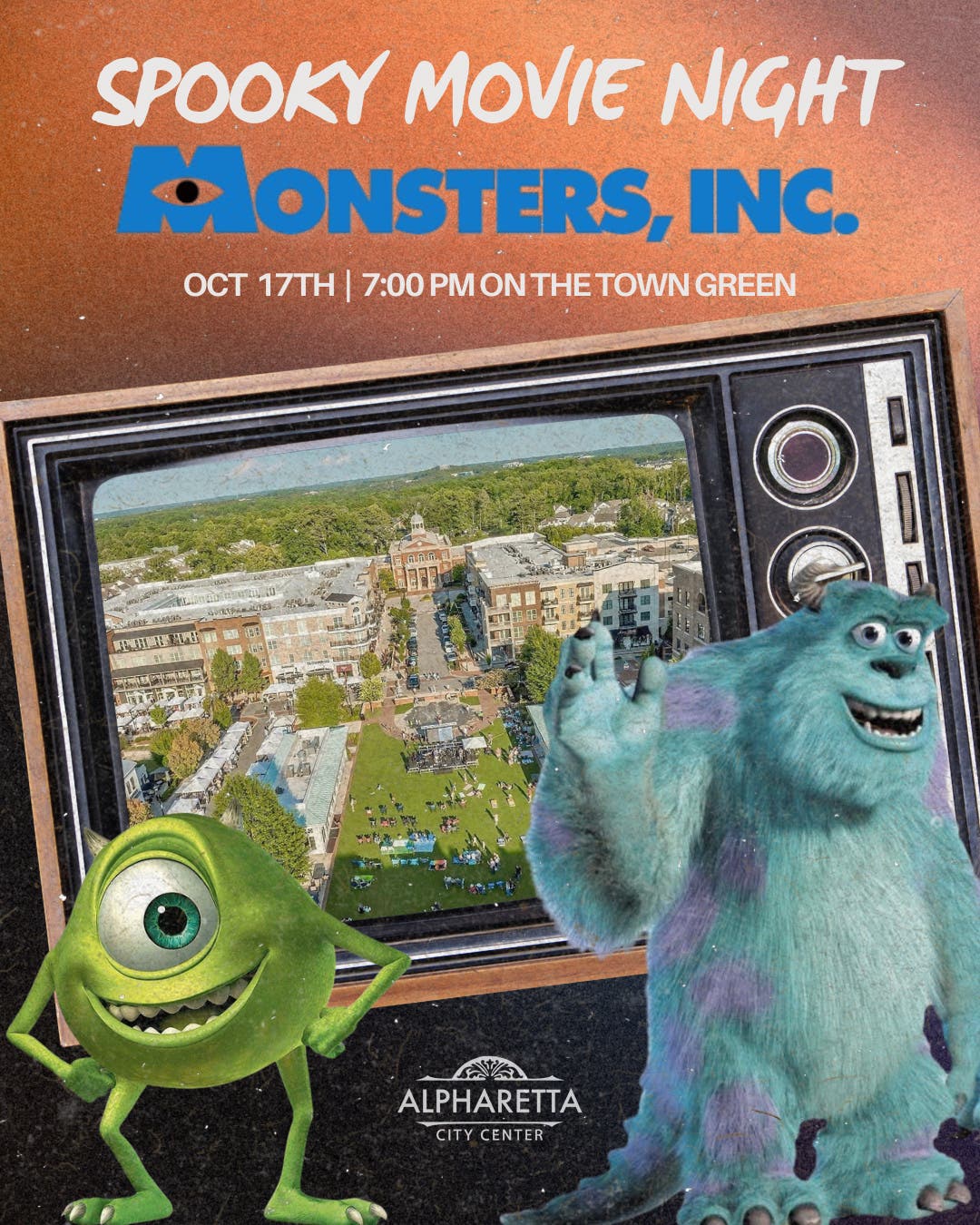 Spooky Movie Night: Monsters, Inc.
