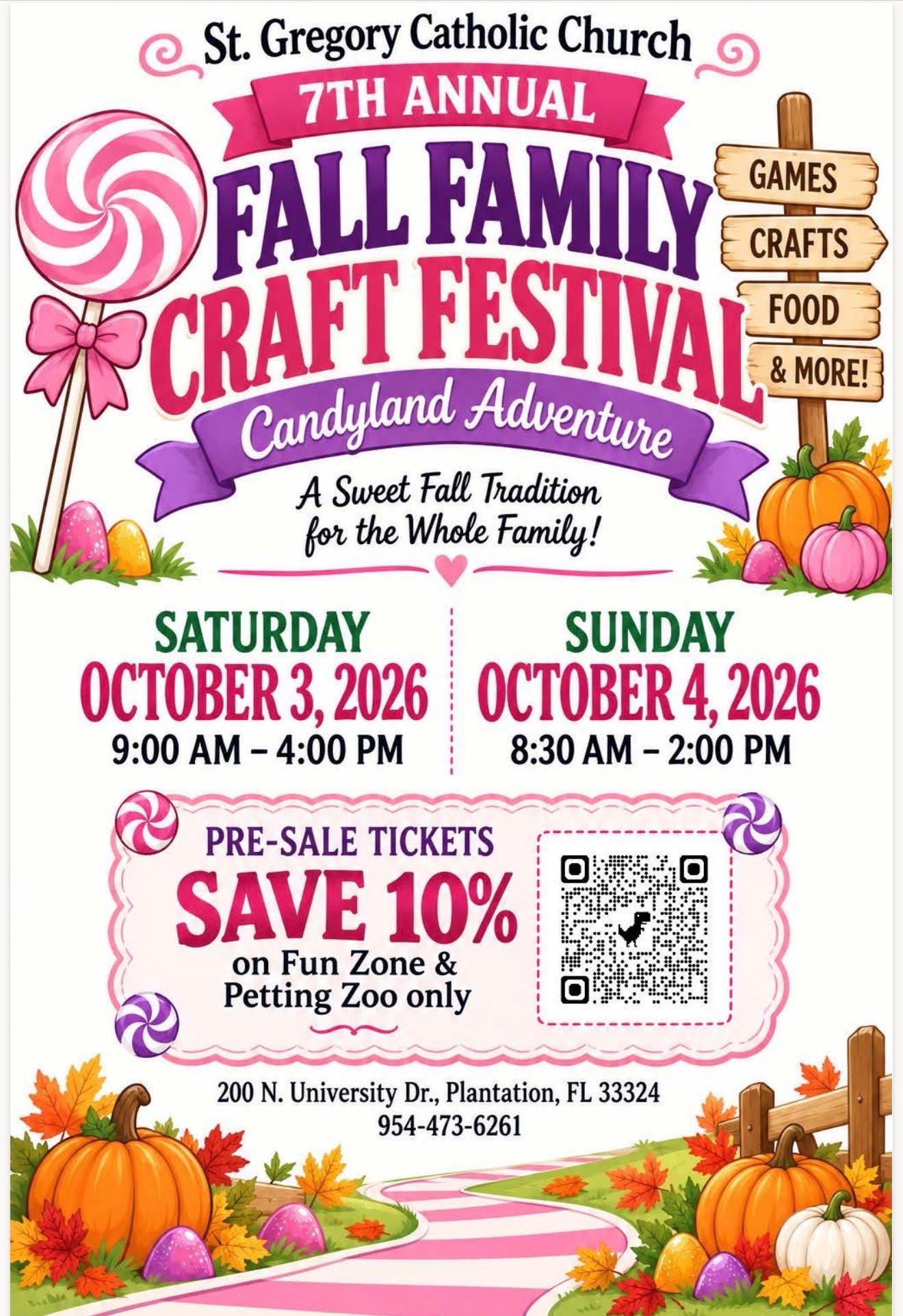 St Gregory Fall Family Craft Festival