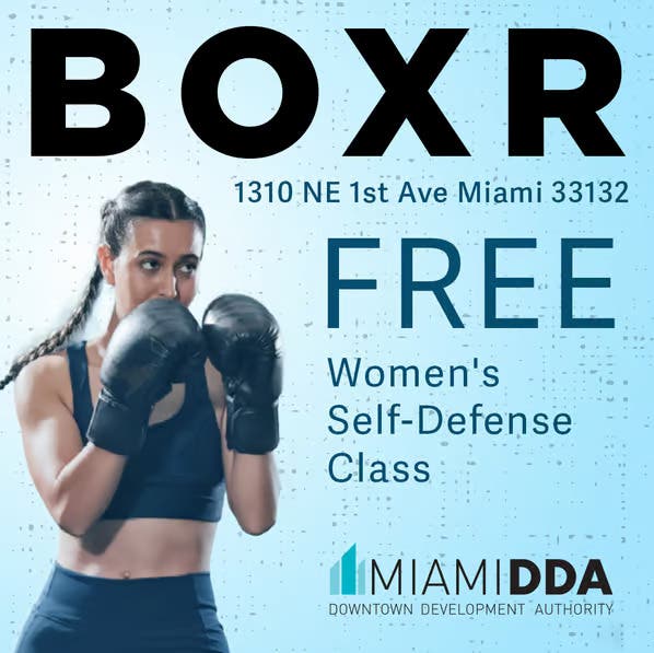 Women's FREE Self Defense Class - BOXR Gym