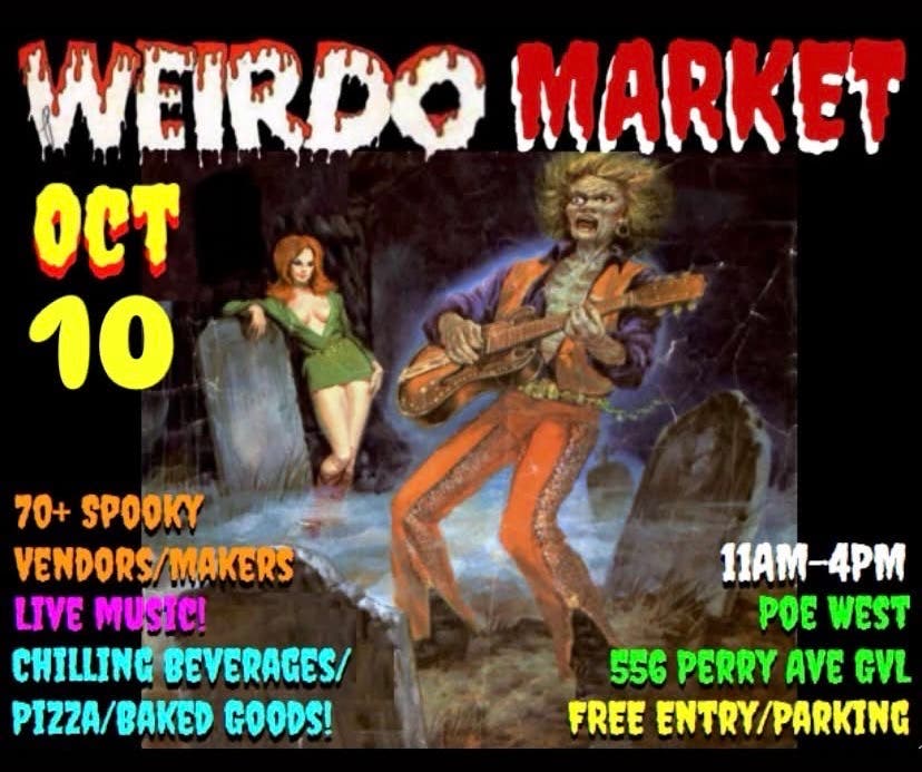The Weirdo Arts & Community Flea Market 