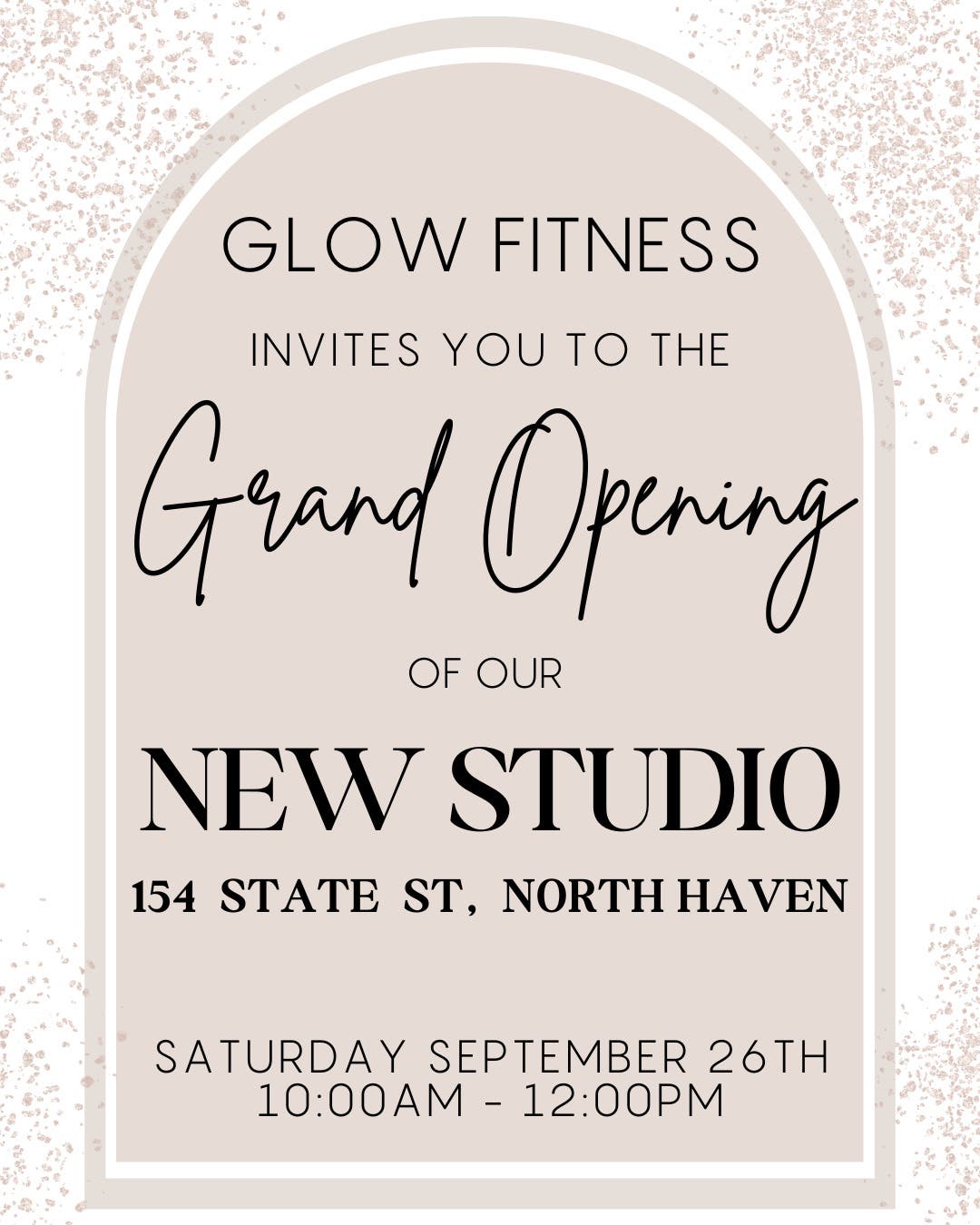 Glow Fitness Grand Opening