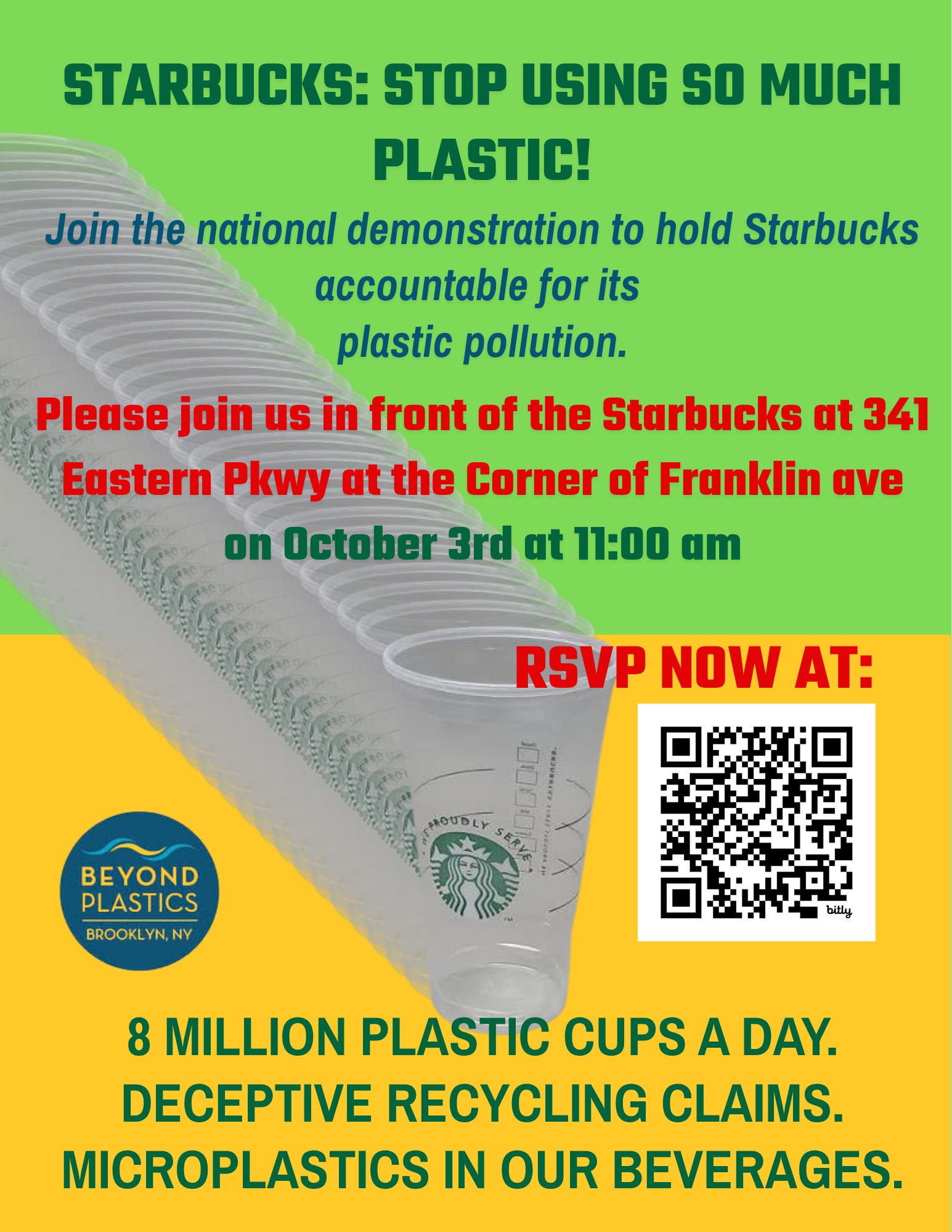 Peaceful Demonstration to hold Starbucks Accountable