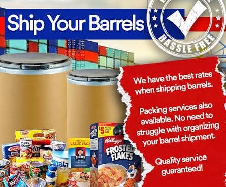 Free Holiday Barrel-Packing Clinic for Ghana Shippers (NYC & NJ) 