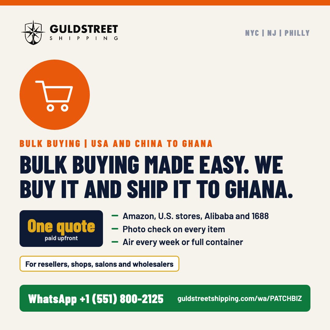 Bulk / Wholesale Buying: We Buy From the USA and China and Ship to Ghana [B2B and B2C]