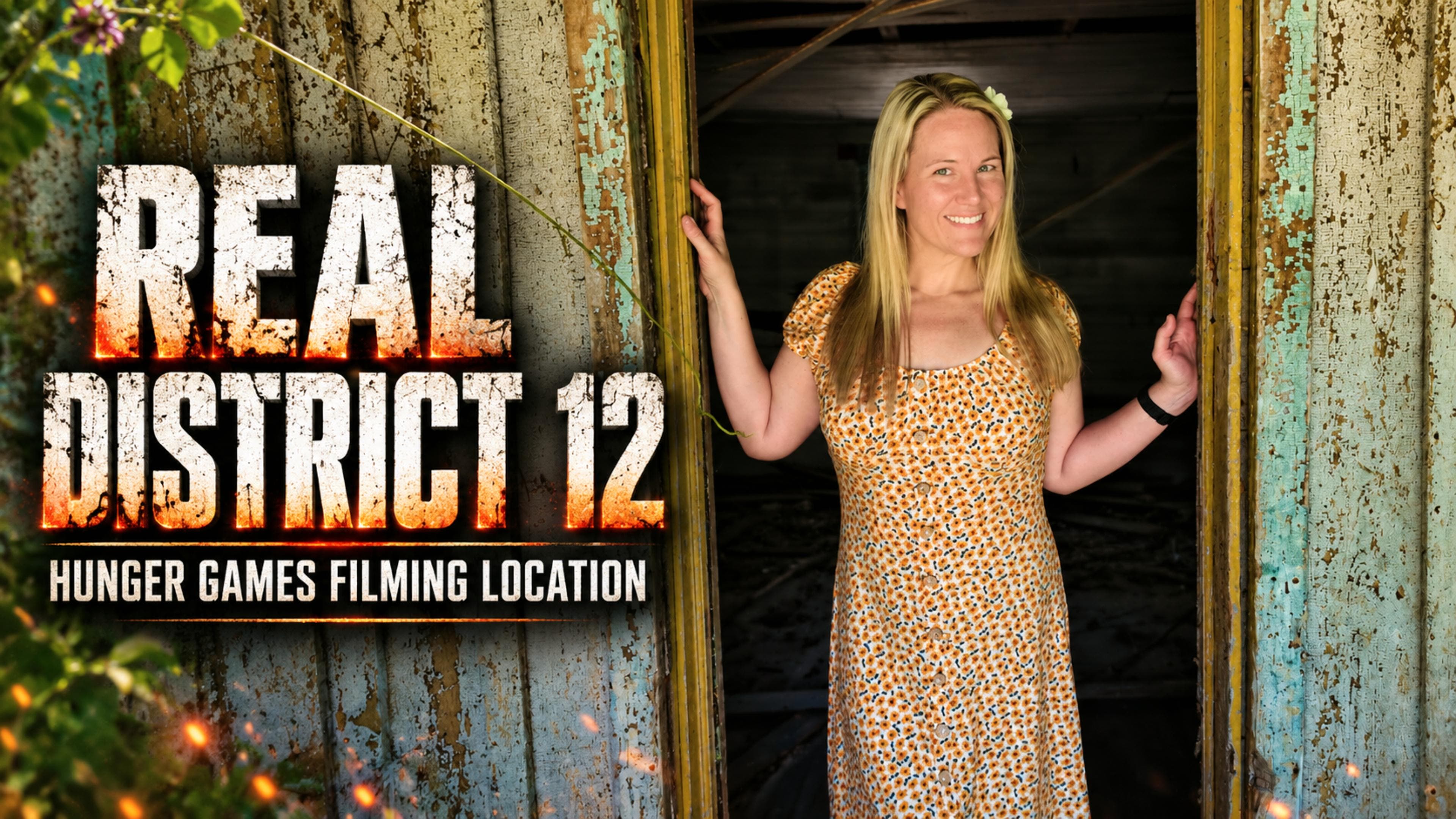 I Visited the Real District 12 From The Hunger Games Near Hickory 🎬