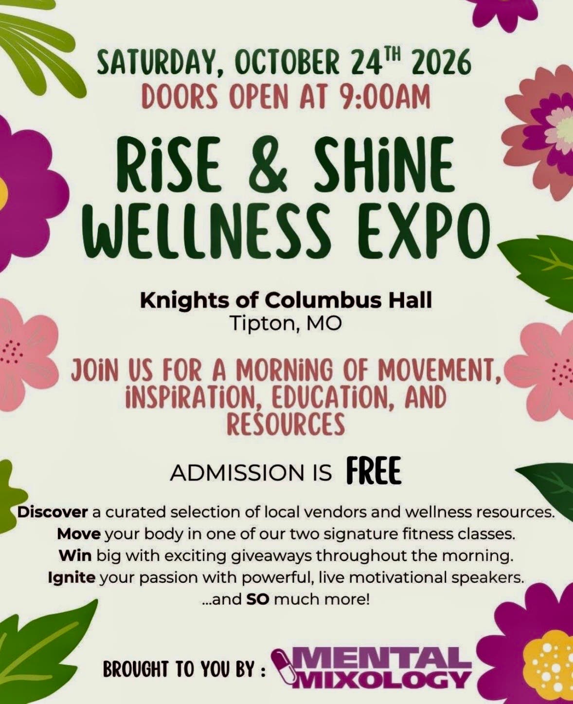 Rise & Shine Wellness Expo
