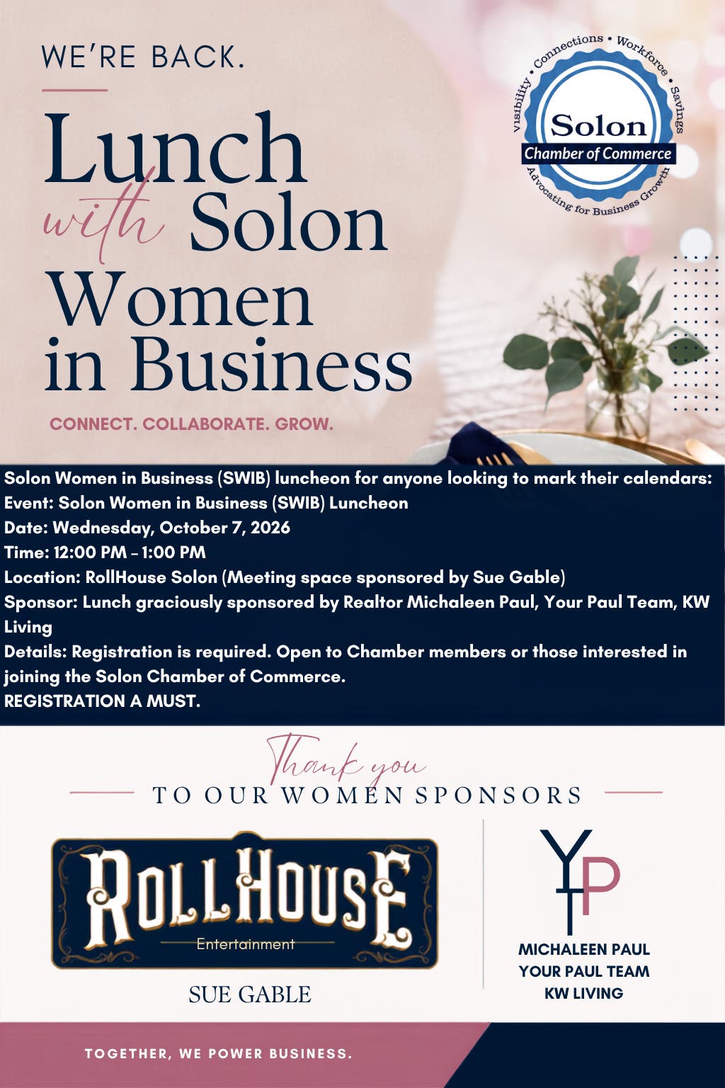 Solon Women in Business Luncheon