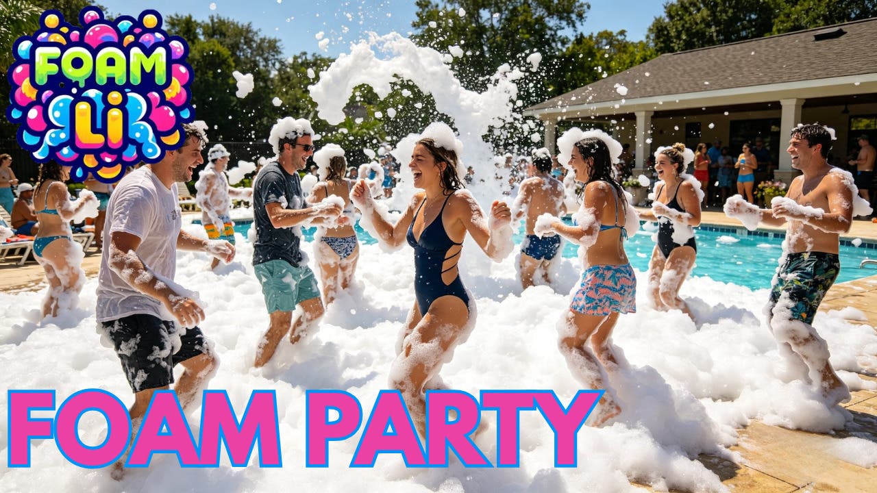 Create an Unforgettable Foam Party Experience in Bohemia, NY