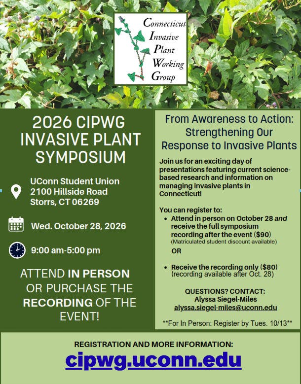 2026 CIPWG Invasive Plant Symposium