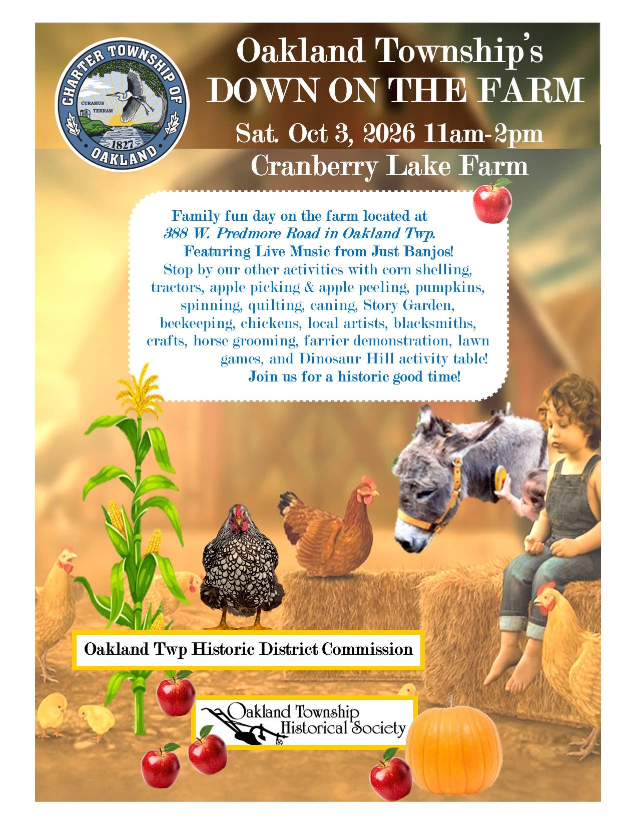 Down on the Farm Family Event