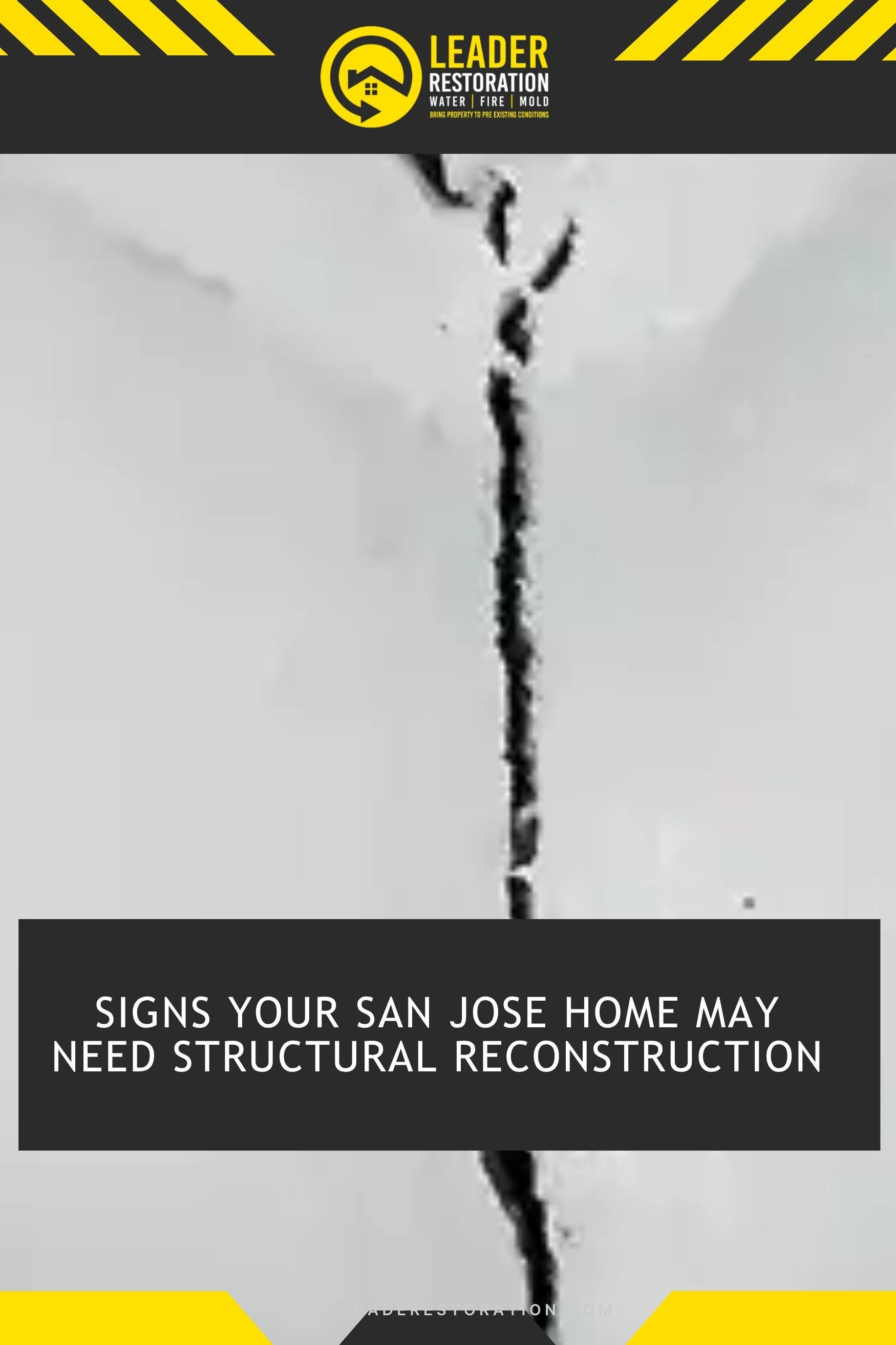 Signs Your San Jose Home May Need Structural Reconstruction