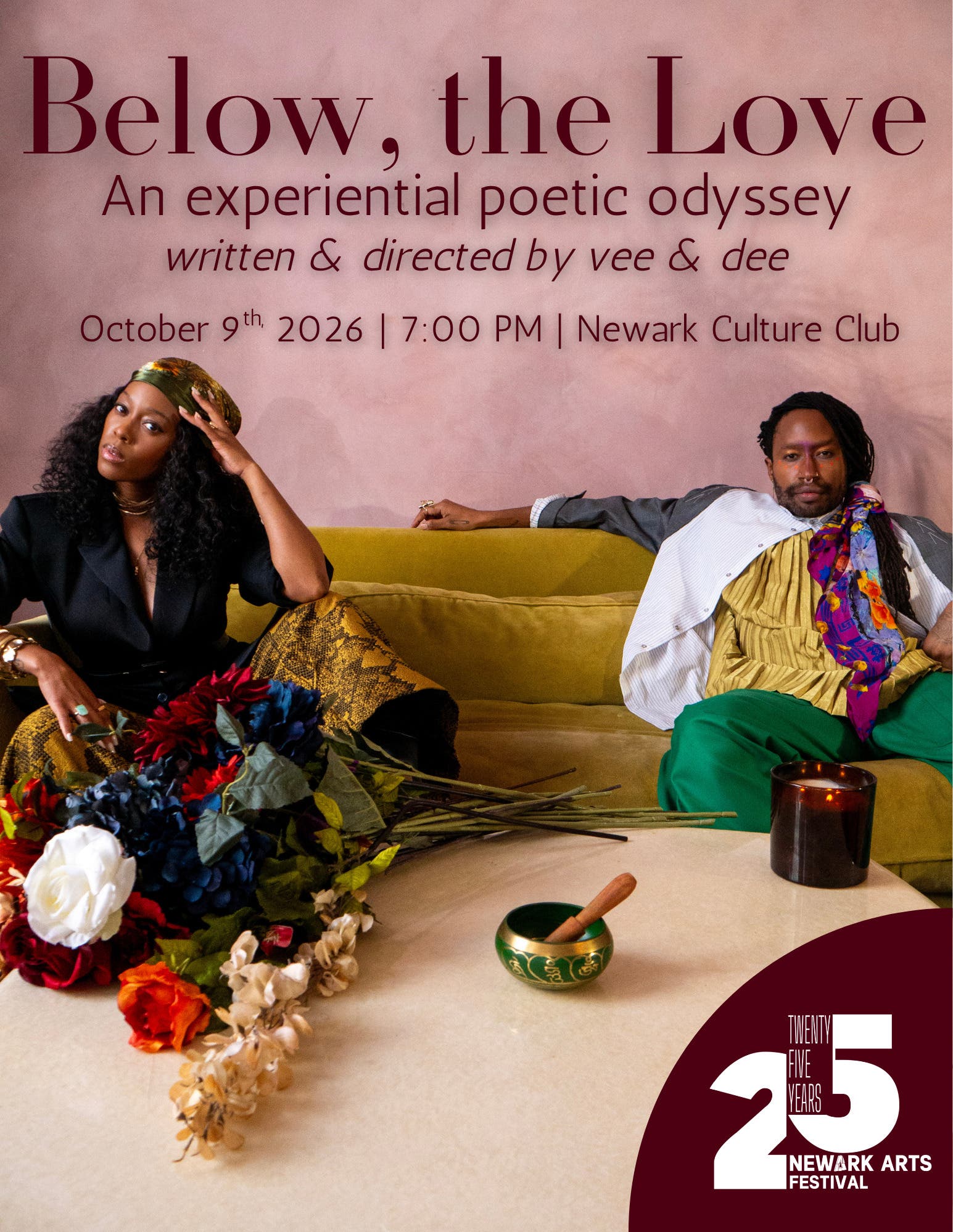 Below, the Love: an experiential poetic odyssey