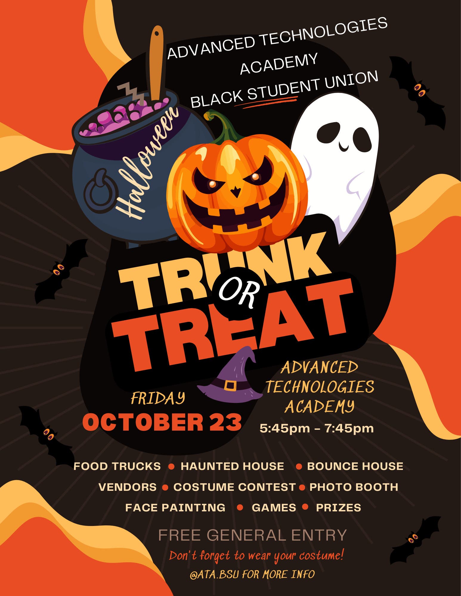FREE Trunk or Treat - Advanced Technologies Academy