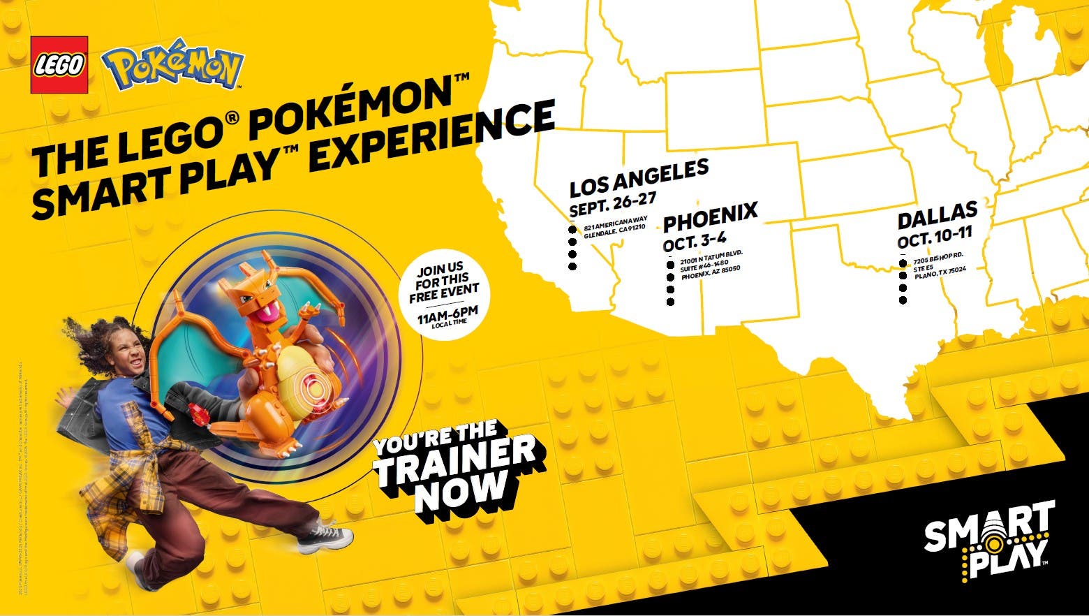 LEGO® Pokémon™ SMART Play™ Experience