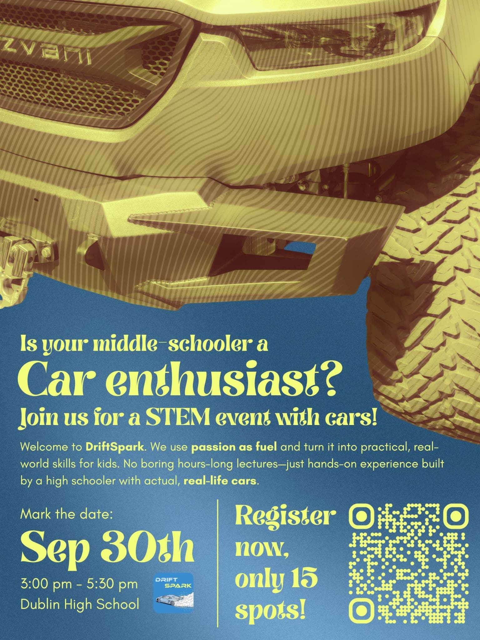 DriftSpark STEM Event With Cars