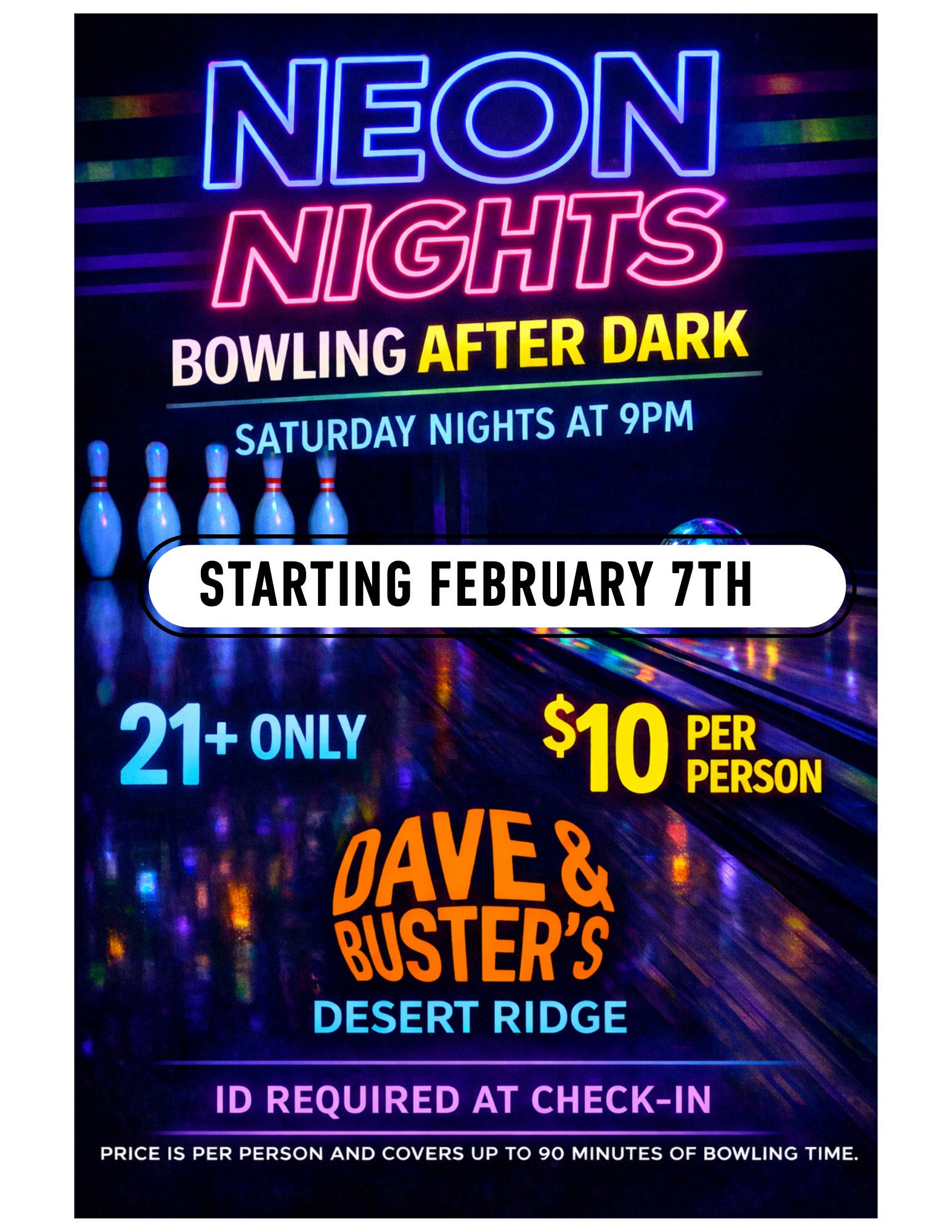 Neon Nights: Bowling After Dark