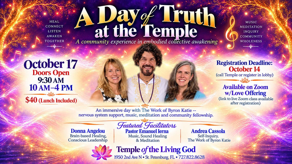 A Day of Truth at the Temple