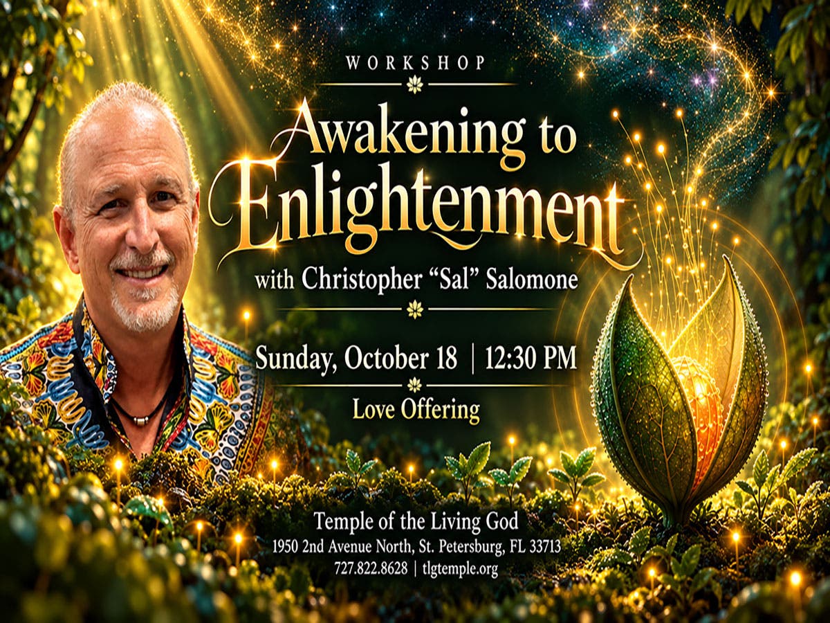 Awakening to Enlightenment with Christopher "Sal" Salomone
