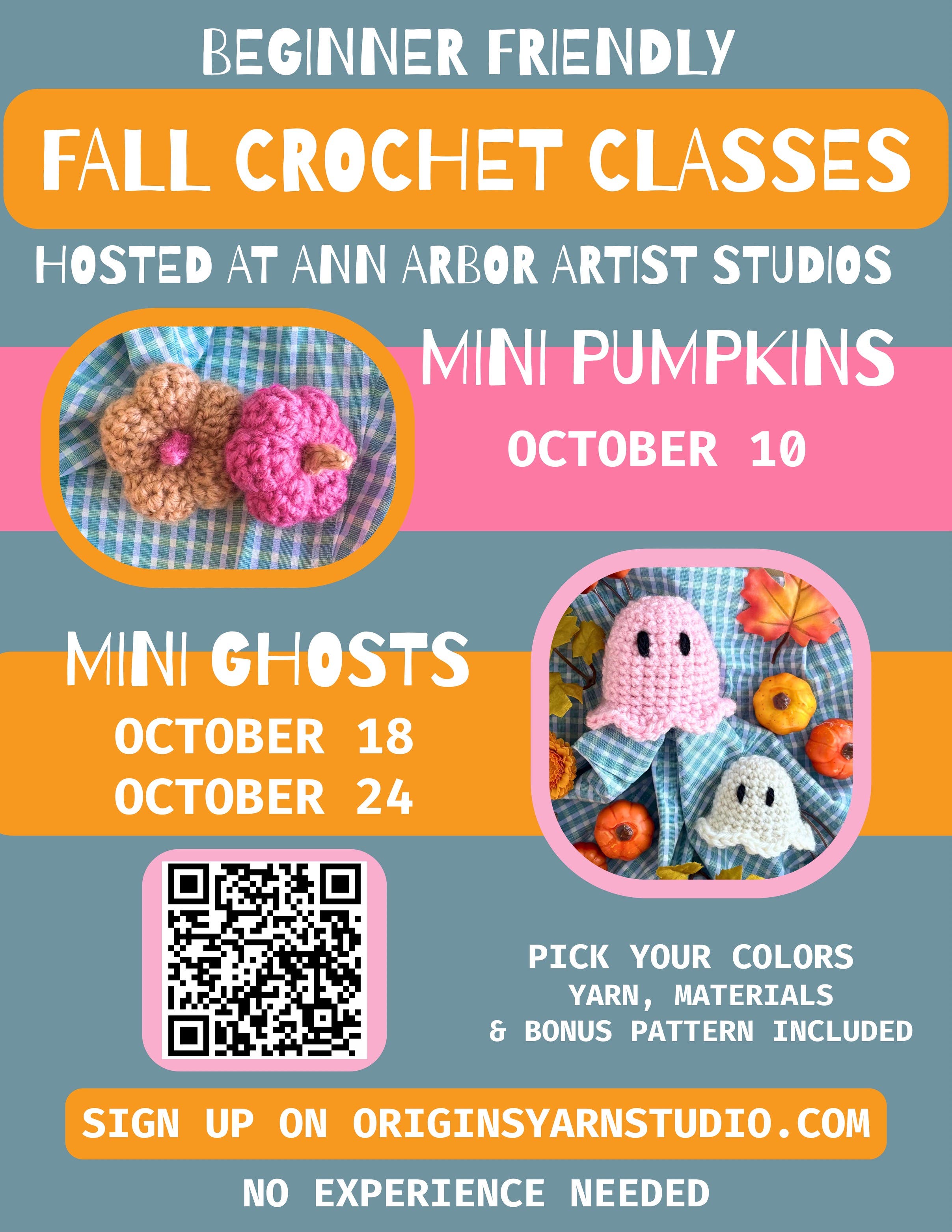 Fall Beginner Crochet Class