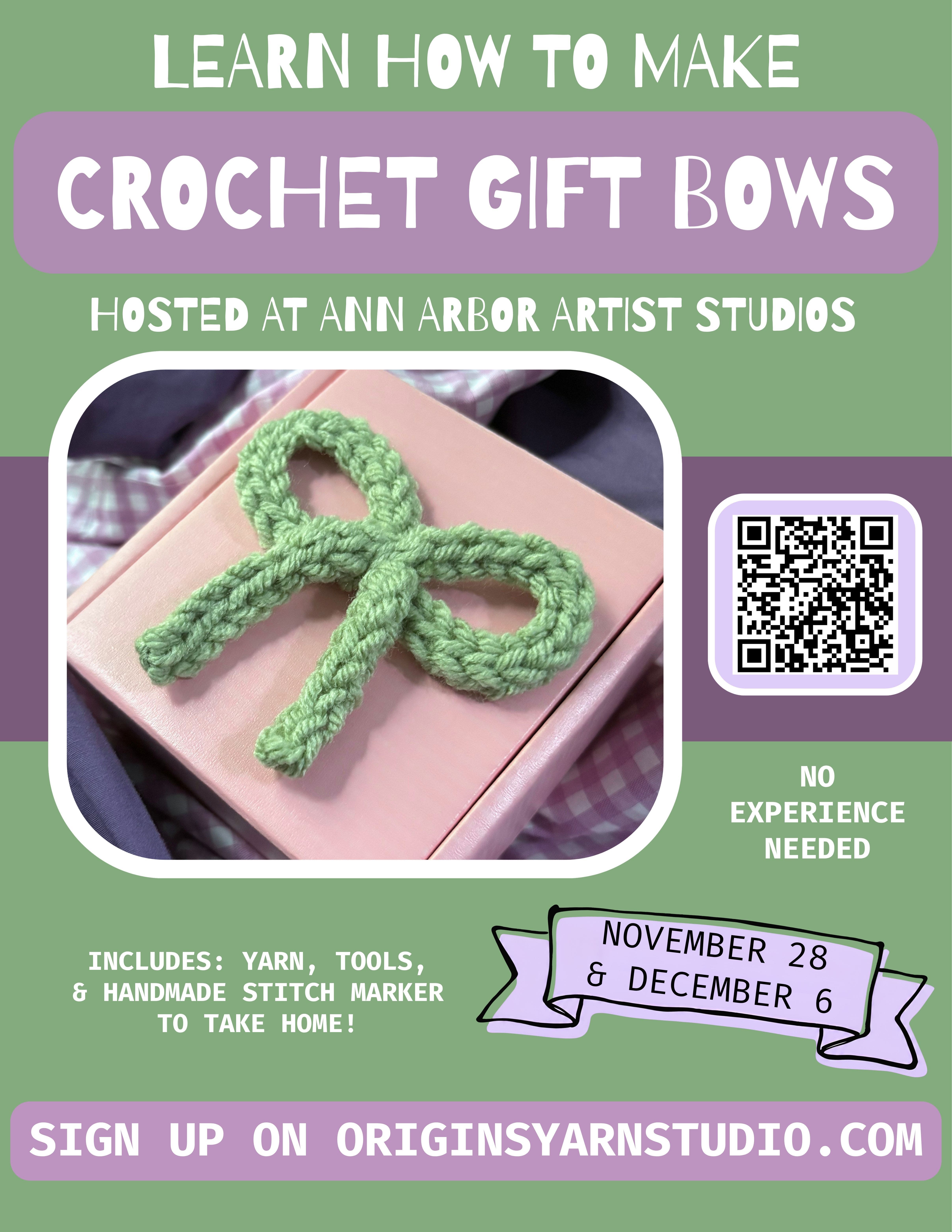 Crochet Gift Bow Class