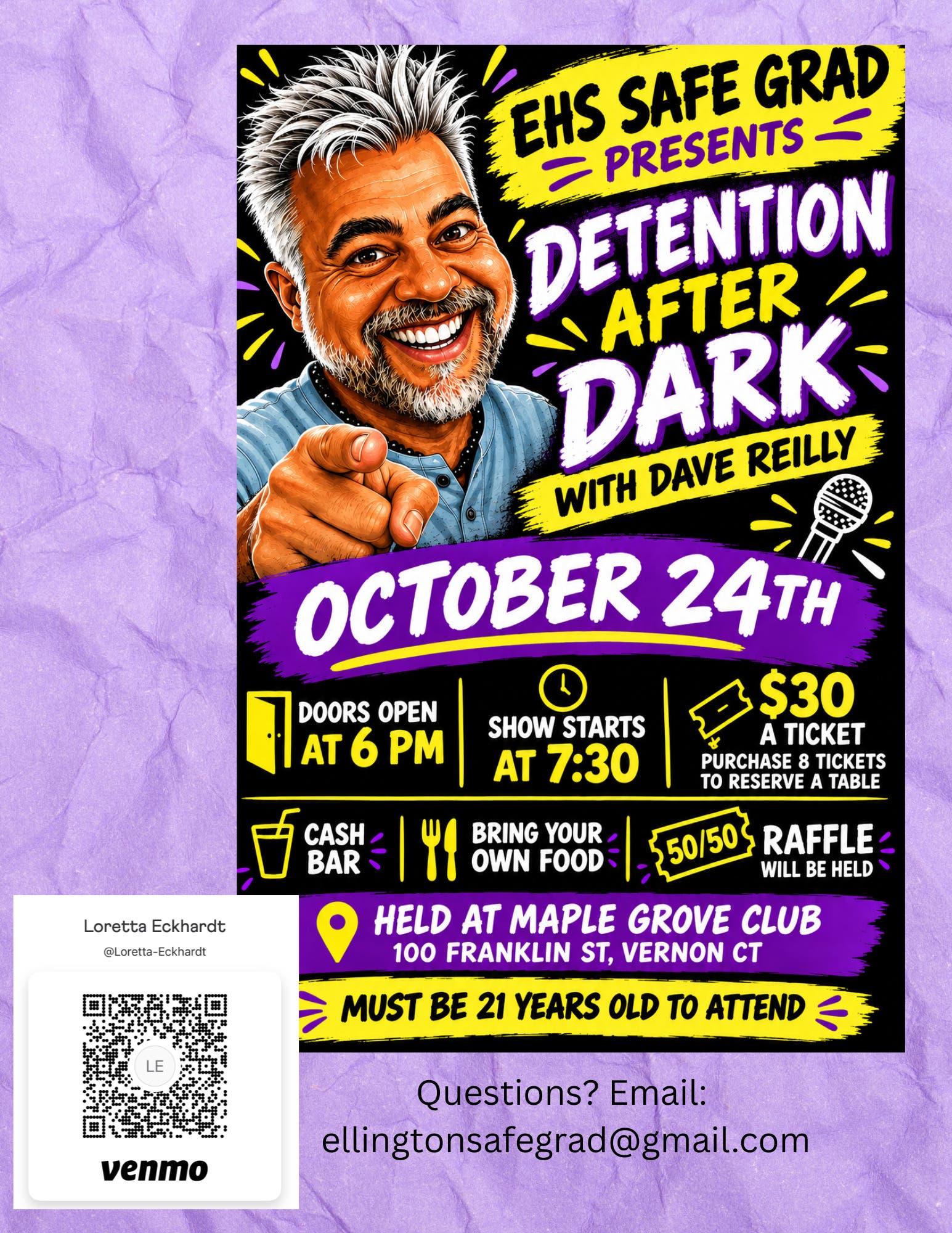 Detention after dark - Comedy Show