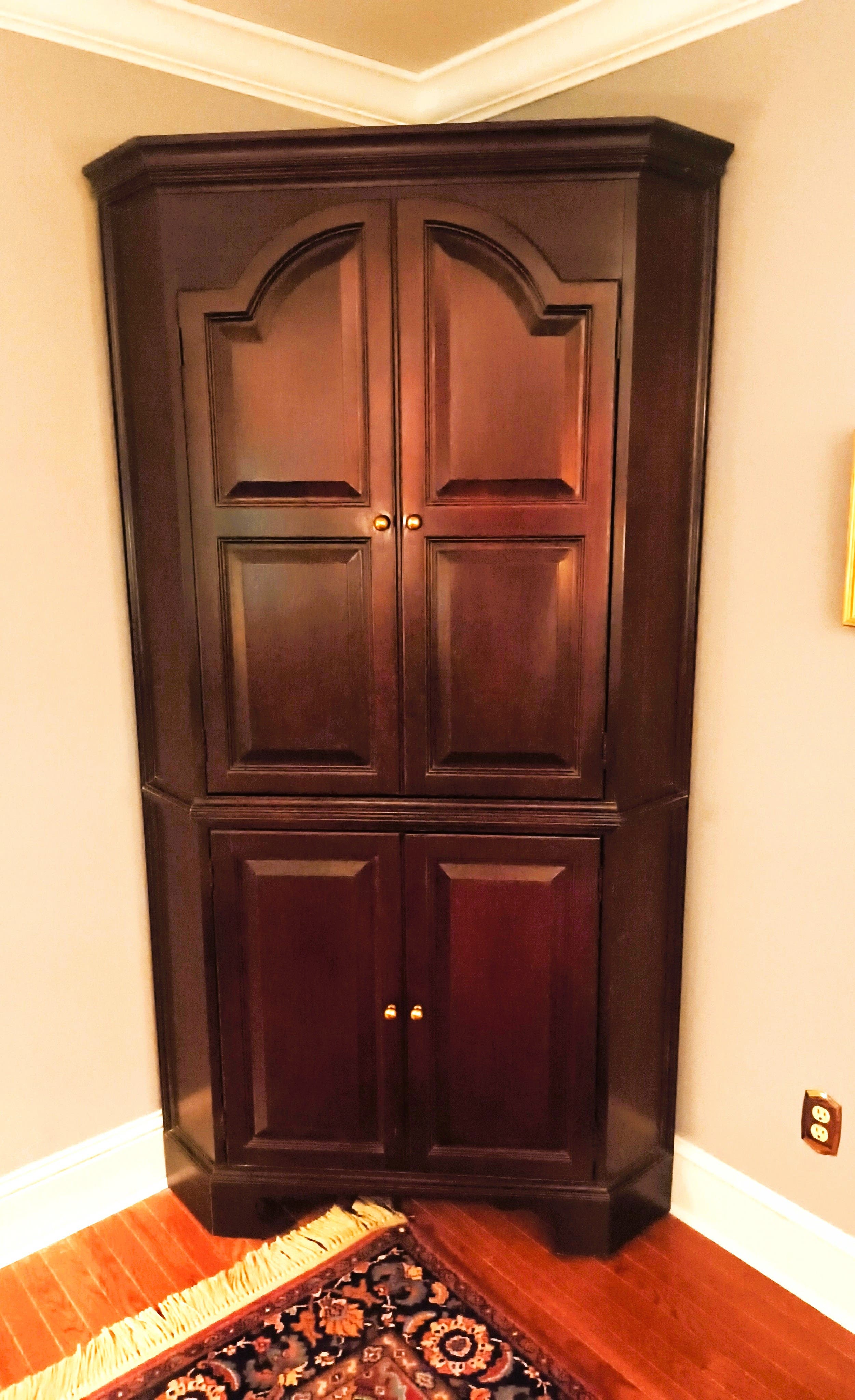 Cherry Corner Cabinet