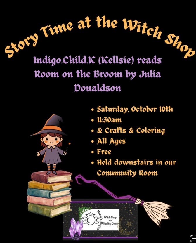 Indigo.Child.K (Kellsie) Reads Room on the Broom