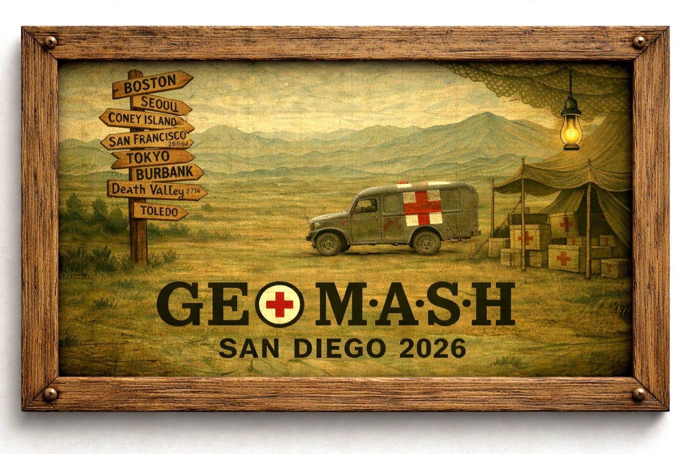 Signal's Island Goes GEO M*A*S*H