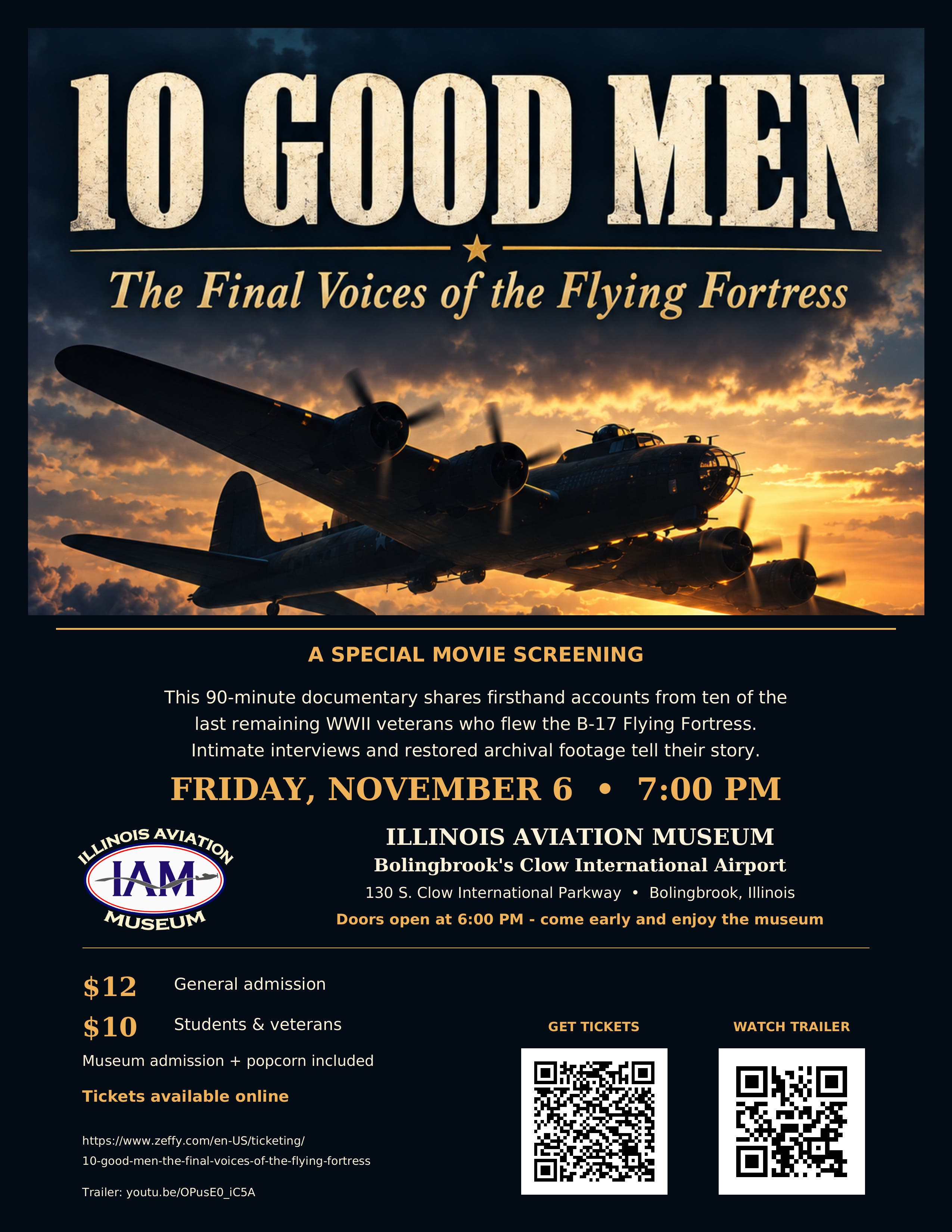 10 Good Men: The Final Voices of the Flying Fortress
