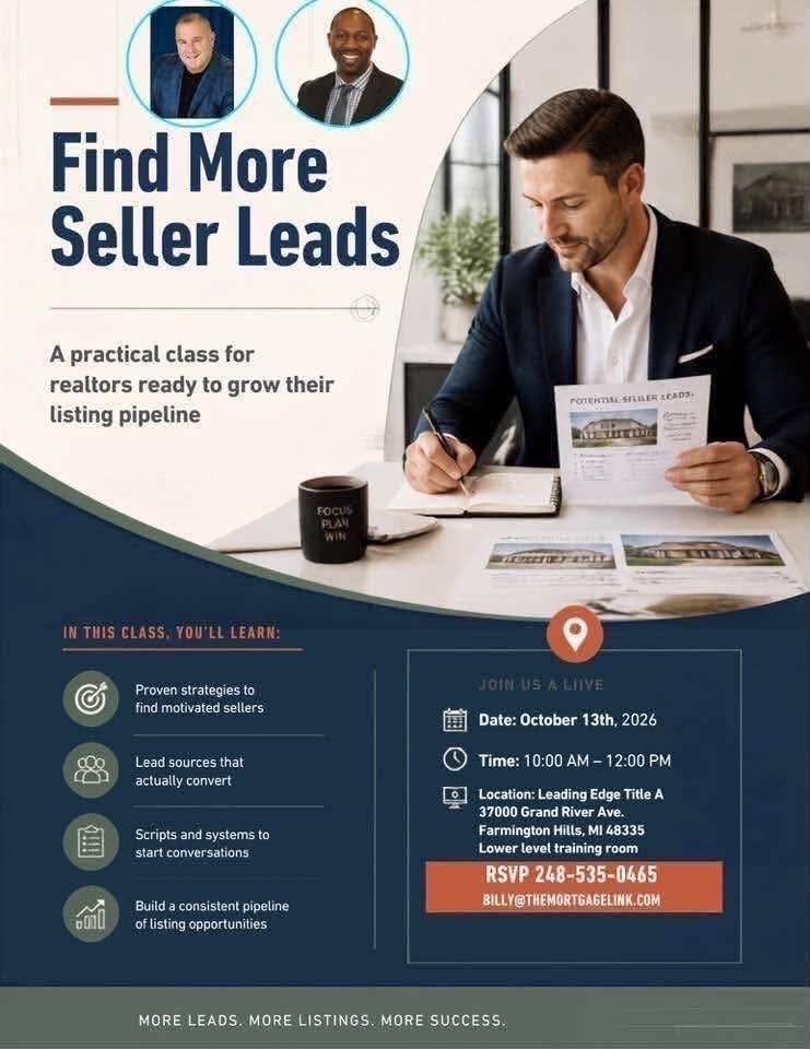 Find More Seller Leads