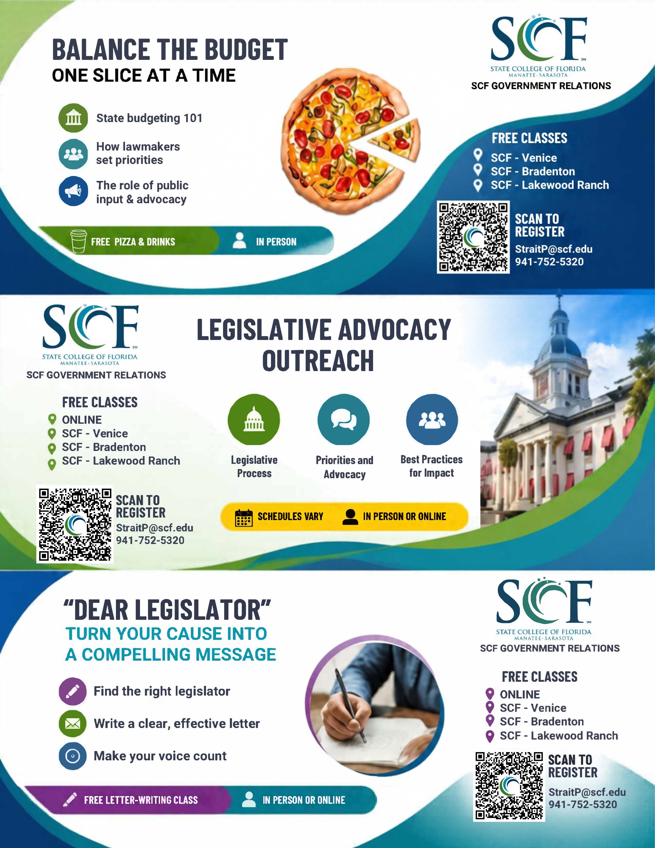 "Dear Legislator": Turning Your Cause Into a Compelling Message -To register, click "More Info here"