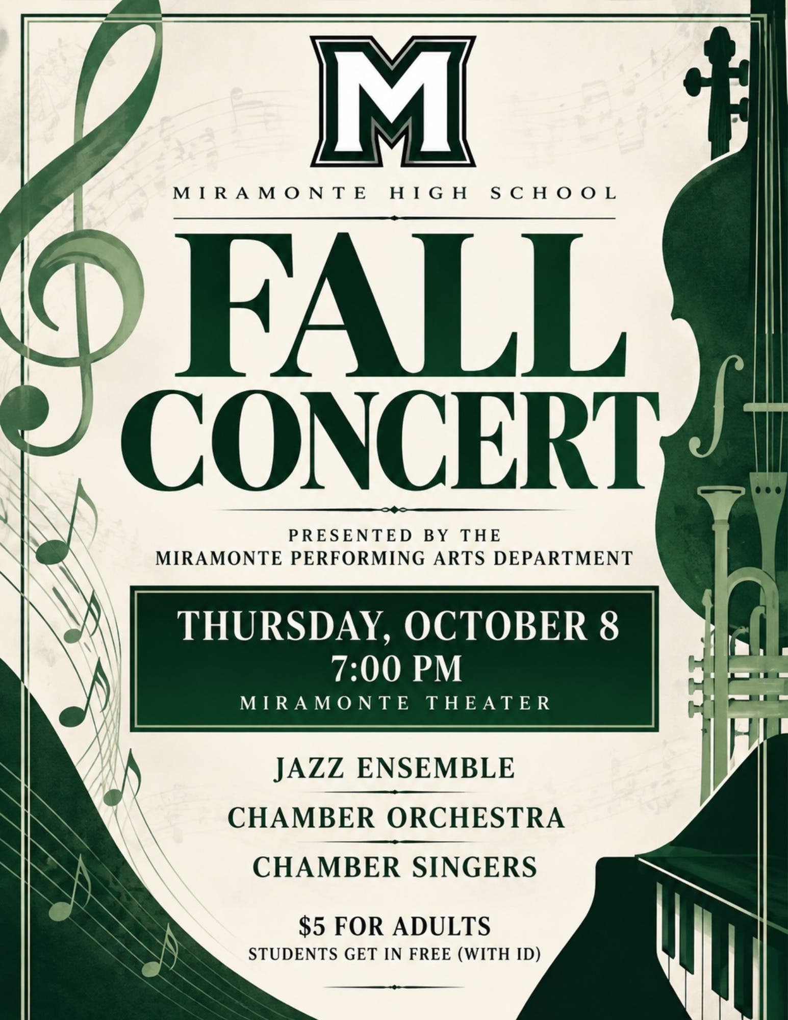 Fall Concert: Miramonte High School