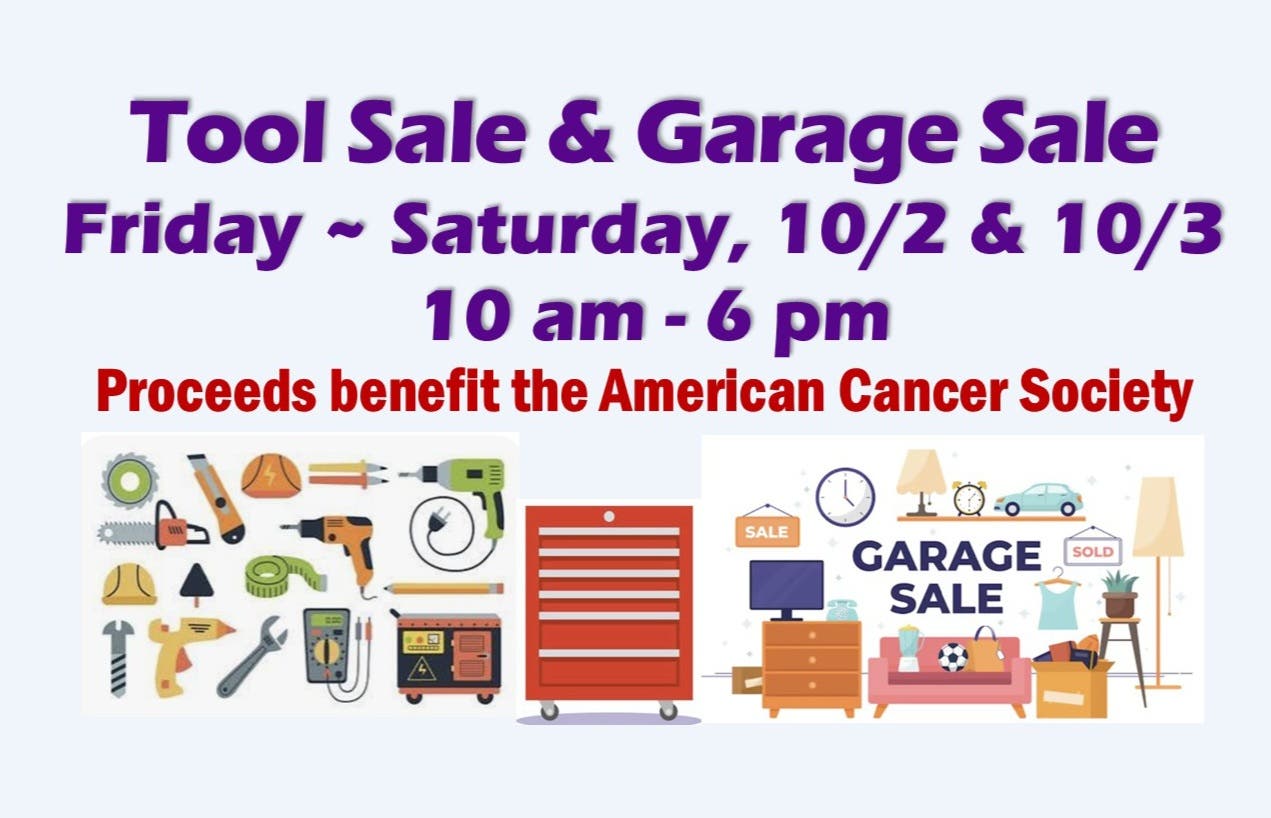 Tool Sale & Garage Sale