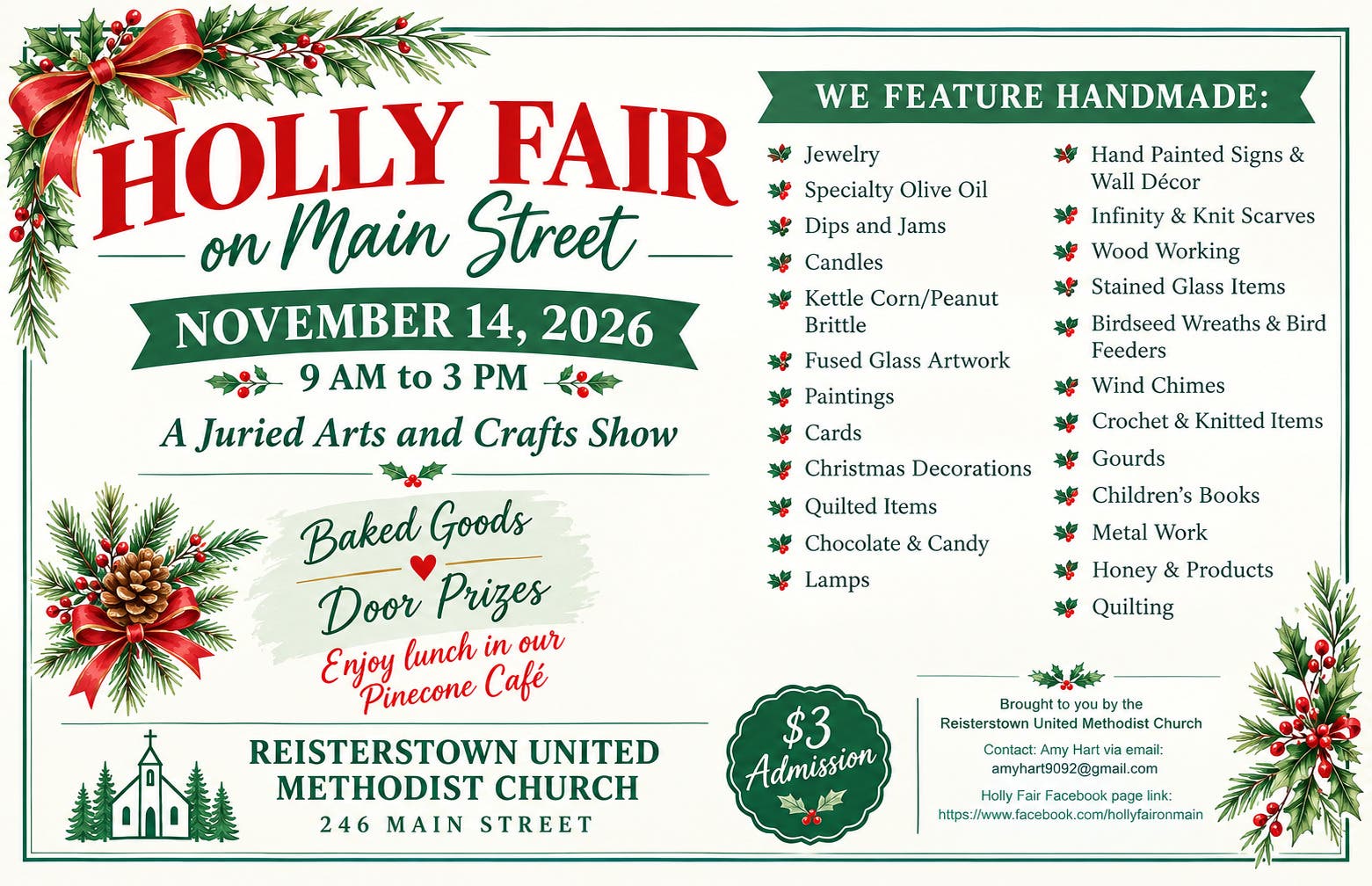 Holly Fair on Main Street