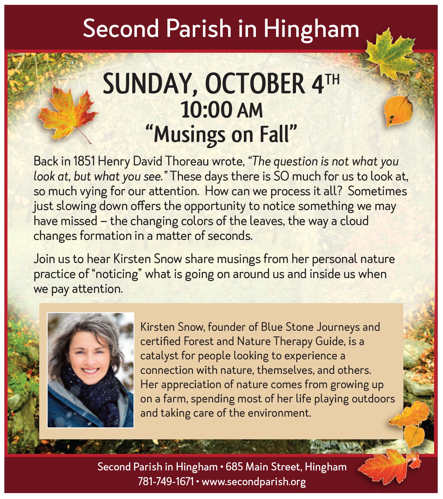 Musings on Fall
