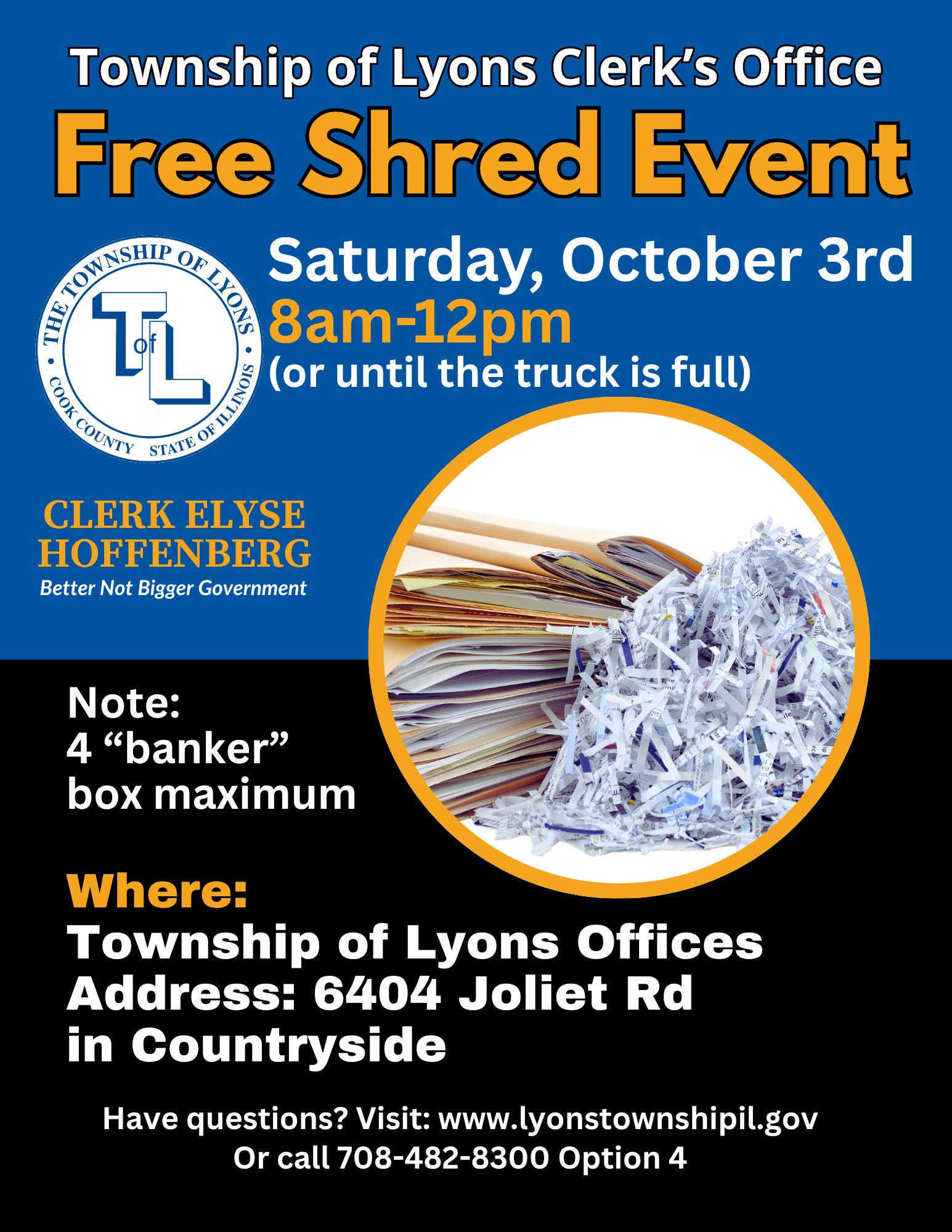 Free Shred Event