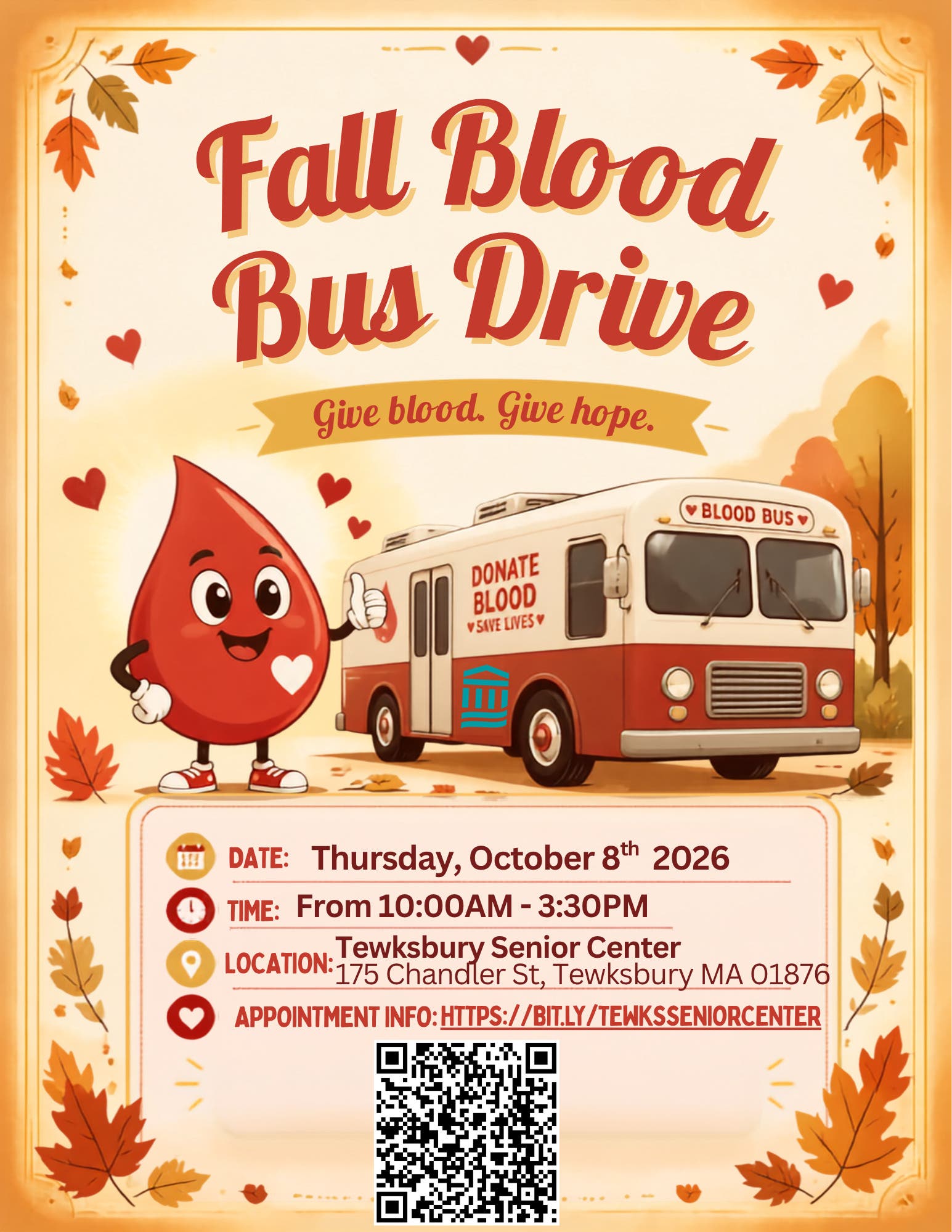 Tewksbury Fall Blood Drive