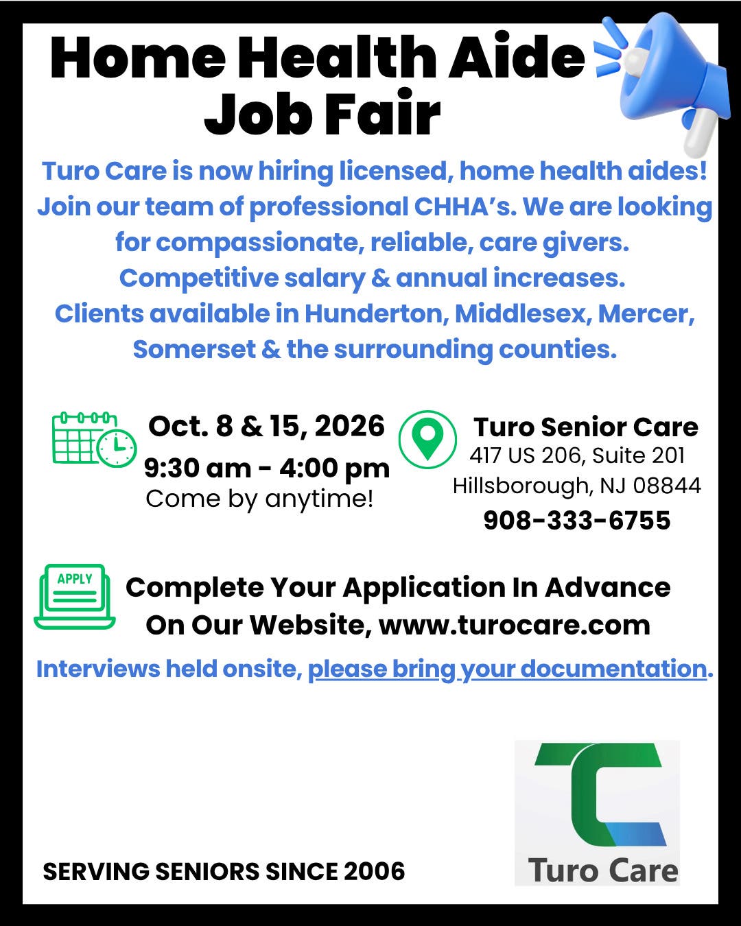 Home Health Aide Job Fair