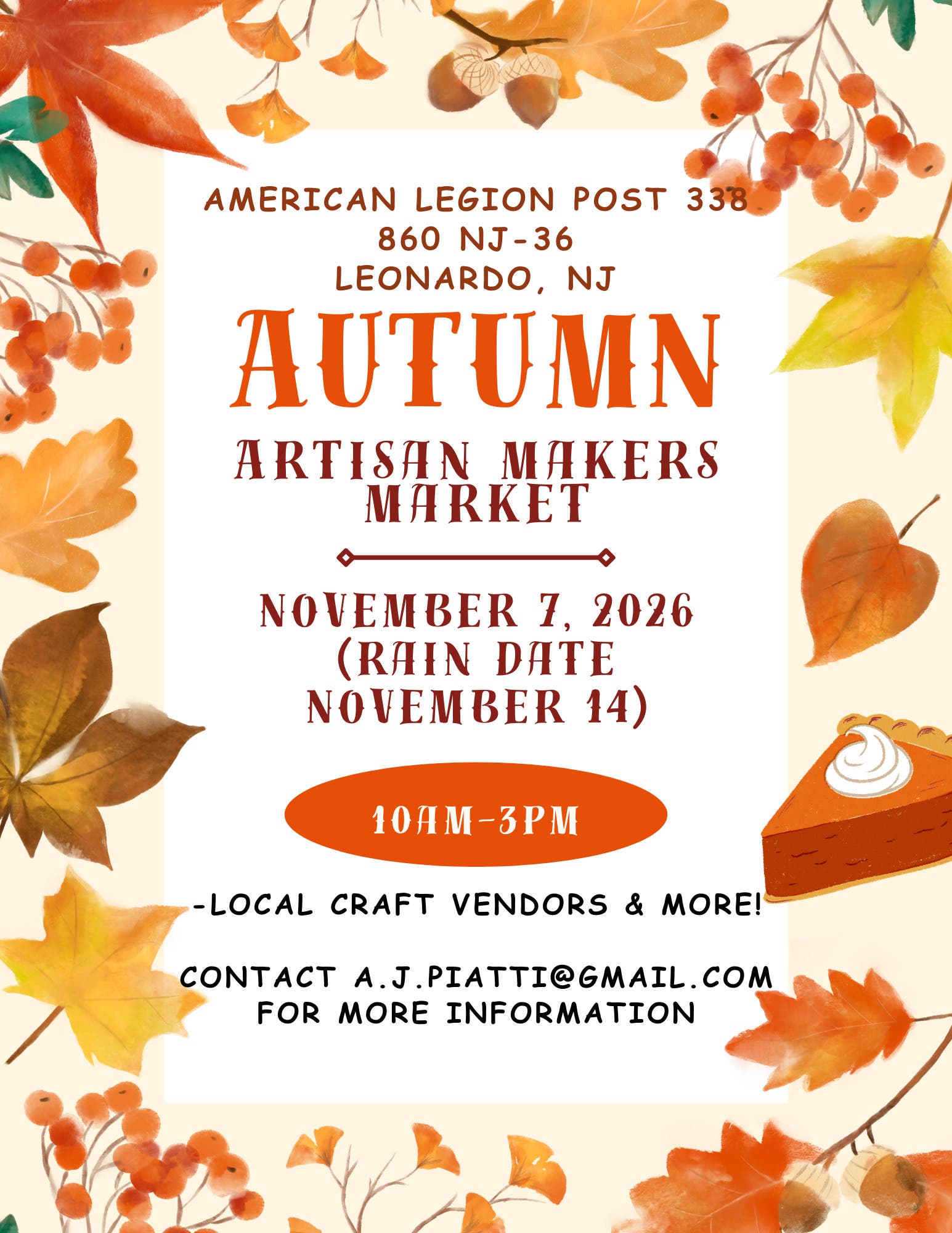 Autumn Artisan Makers Market