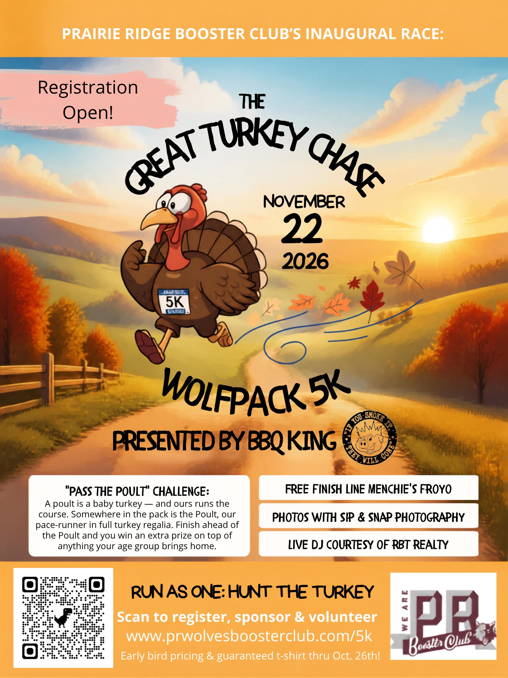 Wolfpack 5K: The Great Turkey Chase