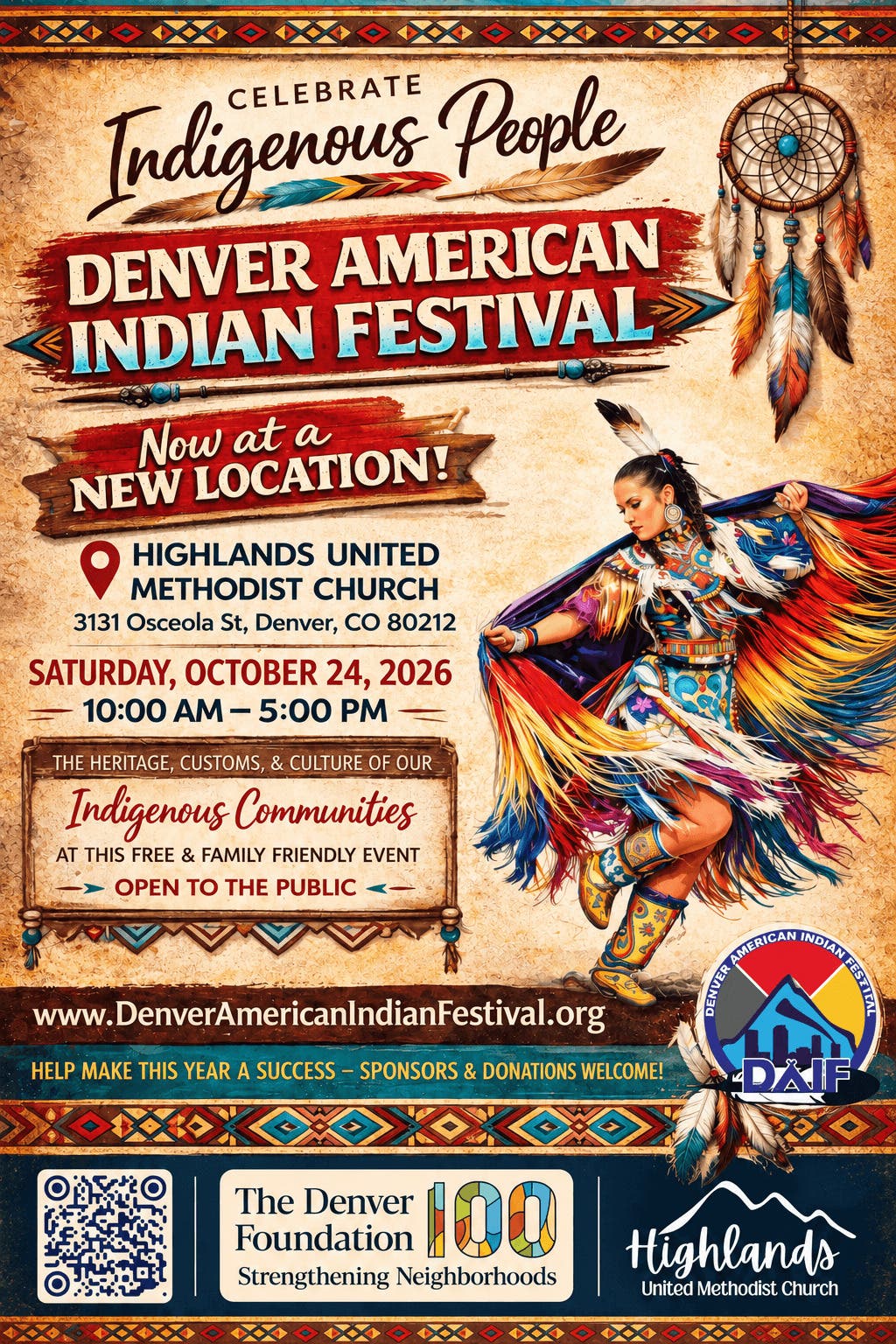 Denver American Indian Festival Comes to North Denver for the First Time, Celebrating Native America