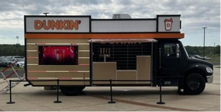 Mascia Dunkin Hosts Dunkin' Next Gen Truck in Support of VNA Rummage Sale